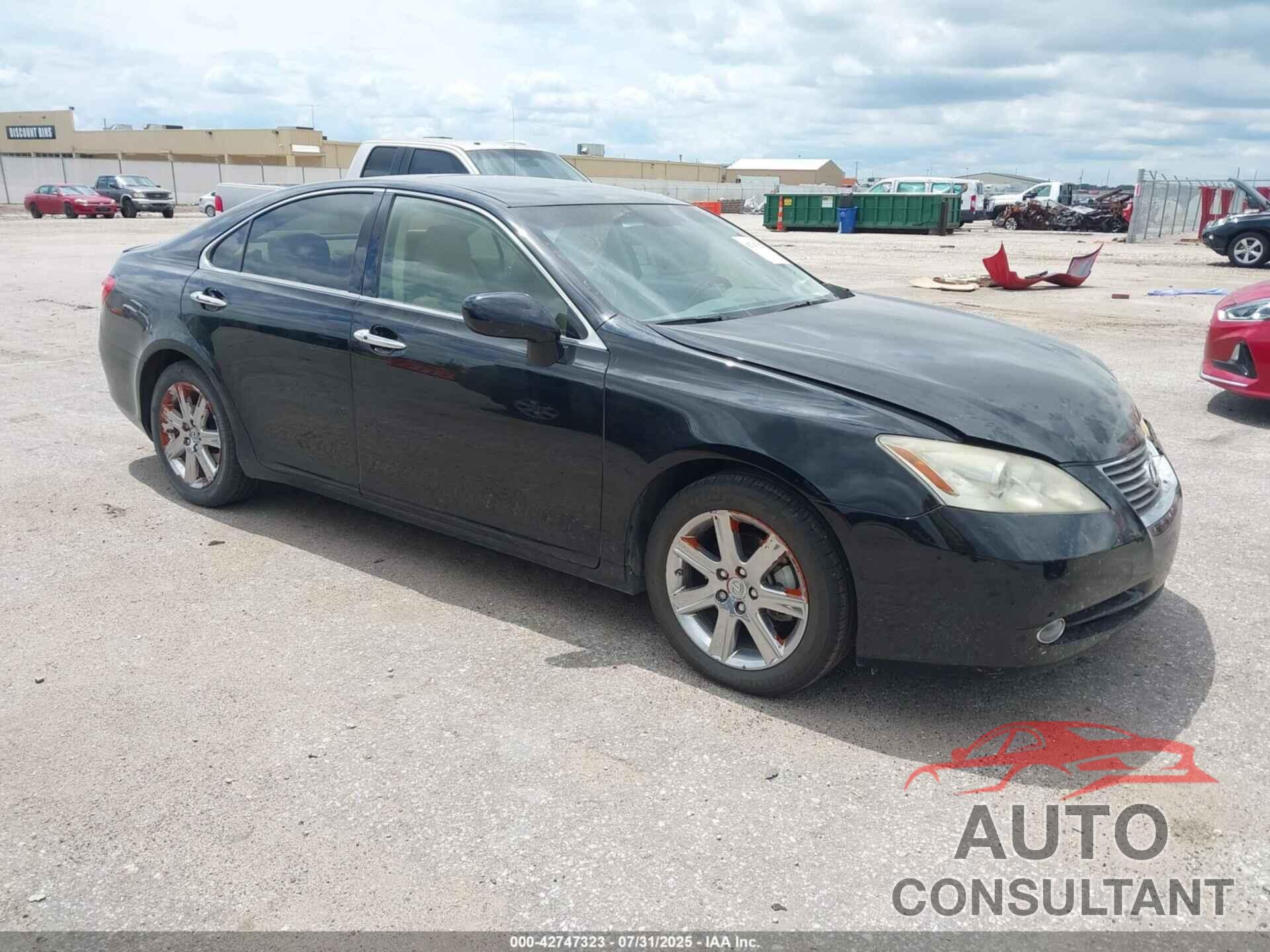 LEXUS ES 350 2009 - JTHBJ46G992318944