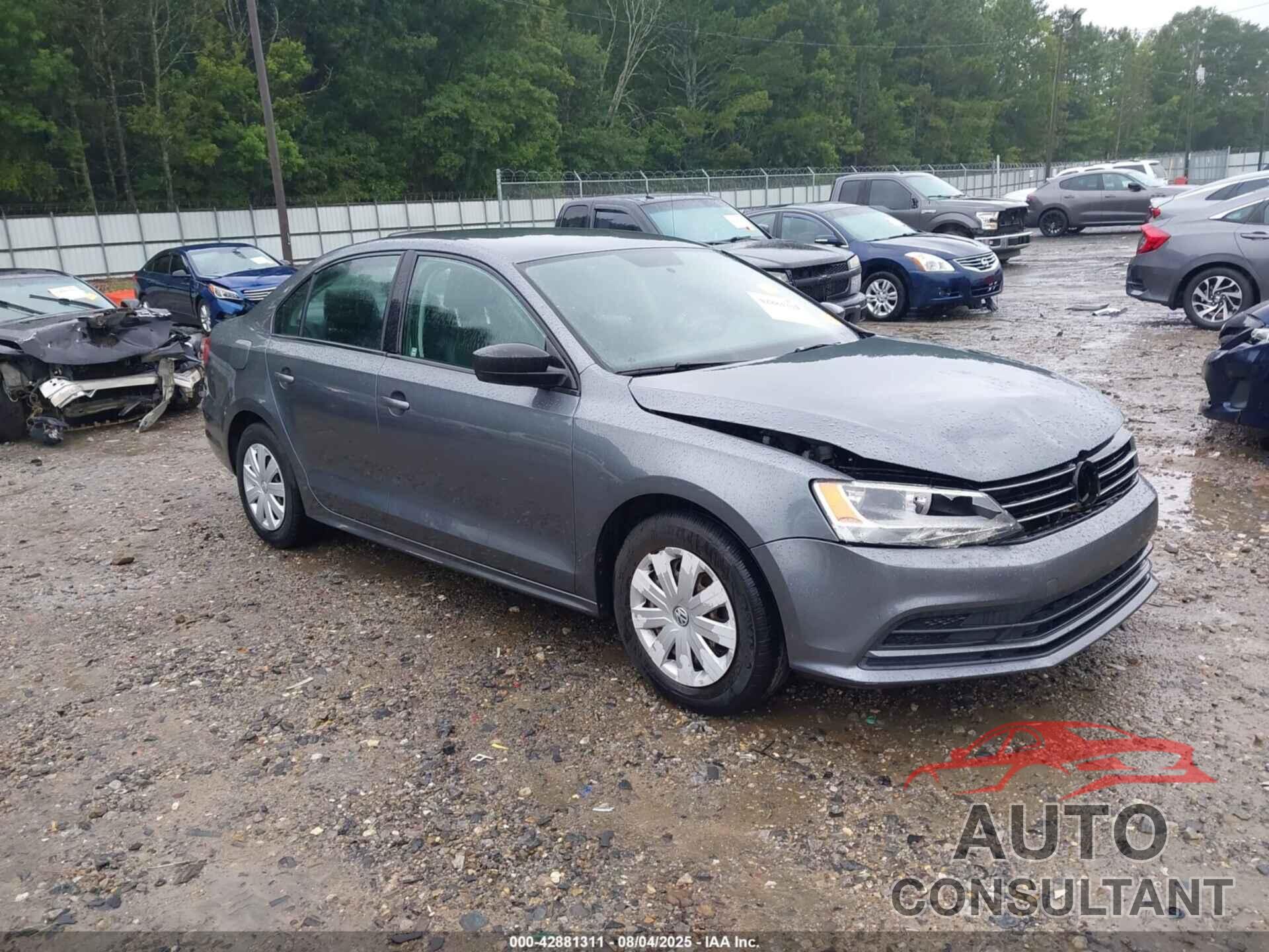 VOLKSWAGEN JETTA 2015 - 3VW2K7AJ2FM298458