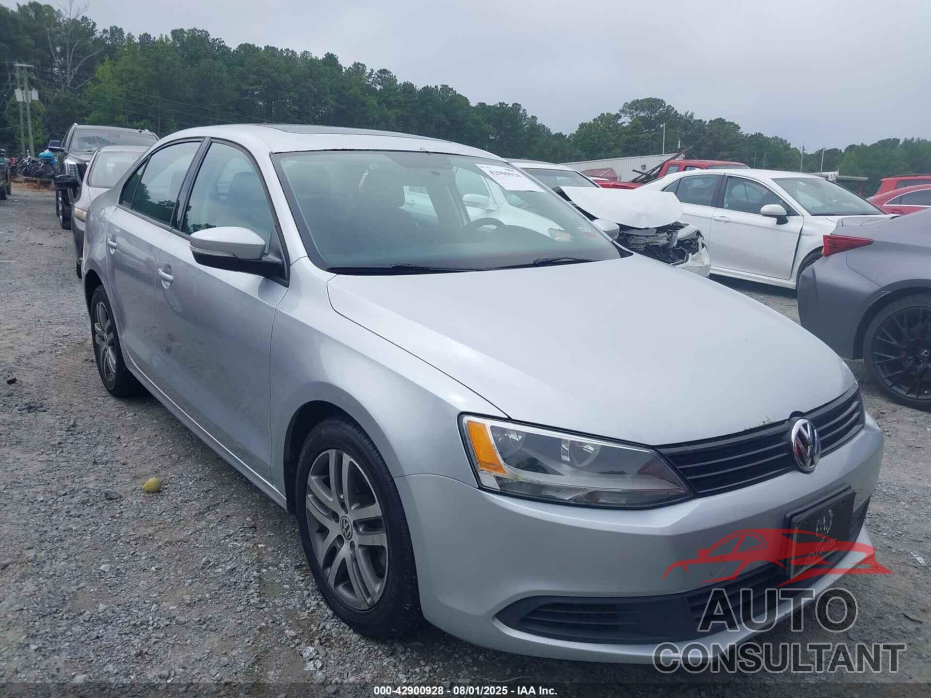 VOLKSWAGEN JETTA 2012 - 3VWDP7AJ5CM417724