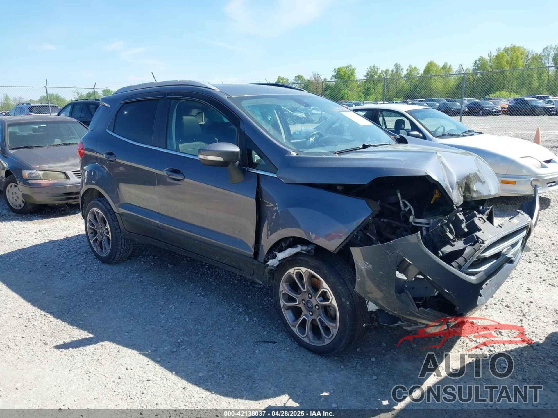 FORD ECOSPORT 2019 - MAJ6S3KL5KC292460