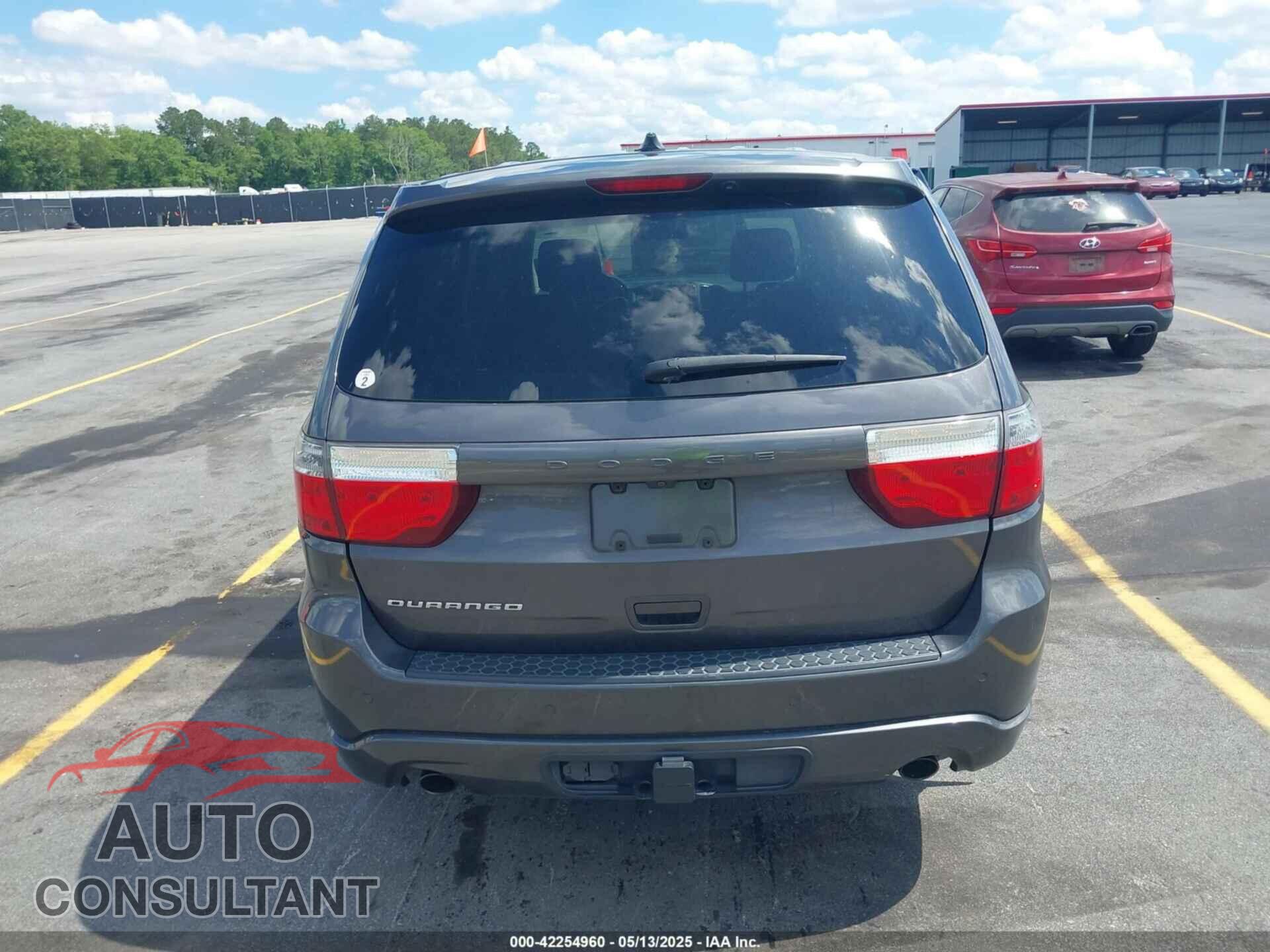 DODGE DURANGO 2013 - 1C4RDHAG9DC686162