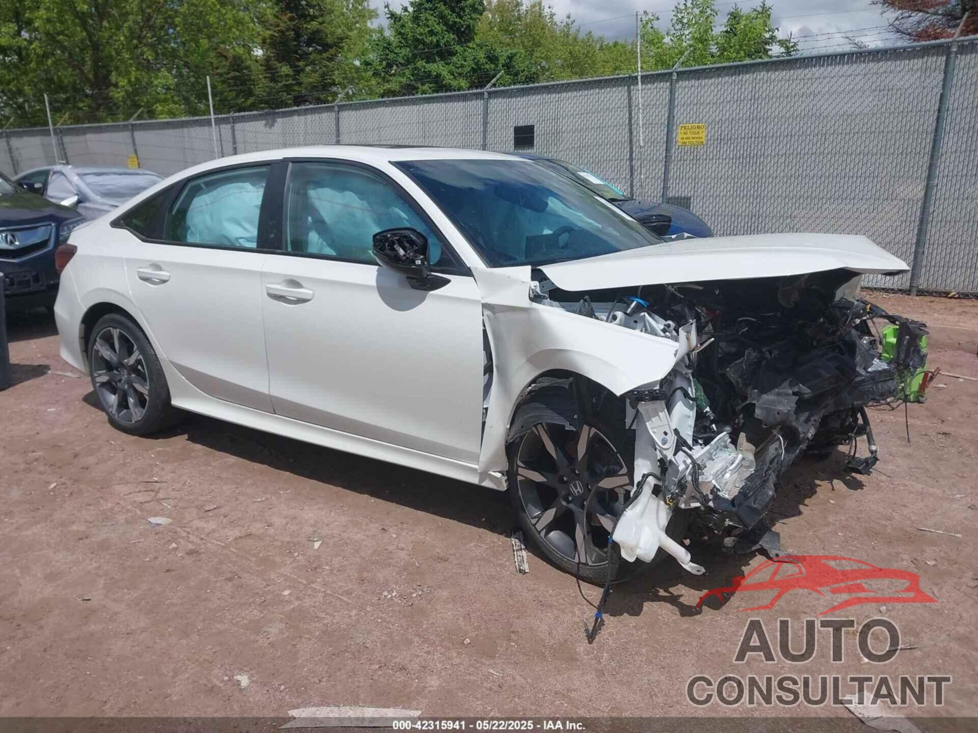 HONDA CIVIC HYBRID 2025 - 2HGFE4F89SH330719