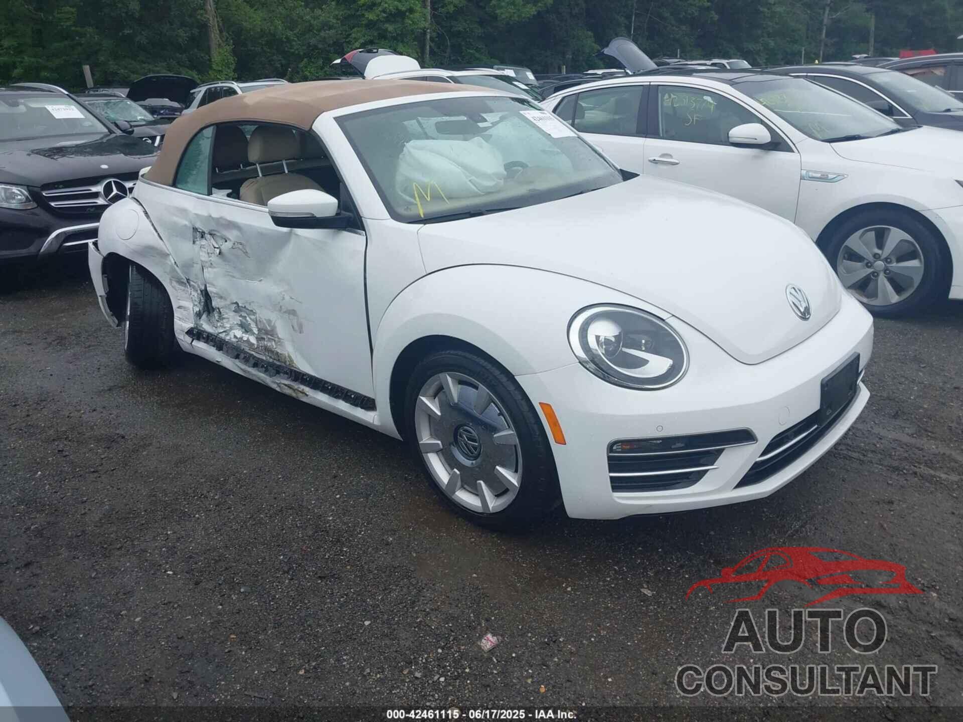 VOLKSWAGEN BEETLE 2017 - 3VW517AT1HM809338