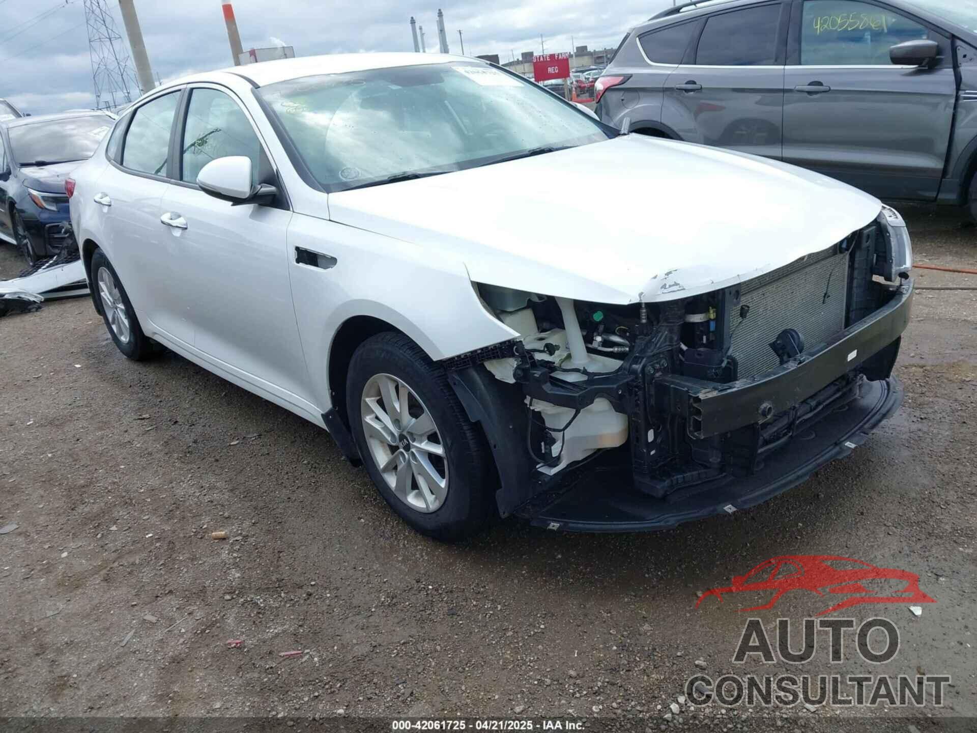KIA OPTIMA 2016 - KNAGT4L34G5089729