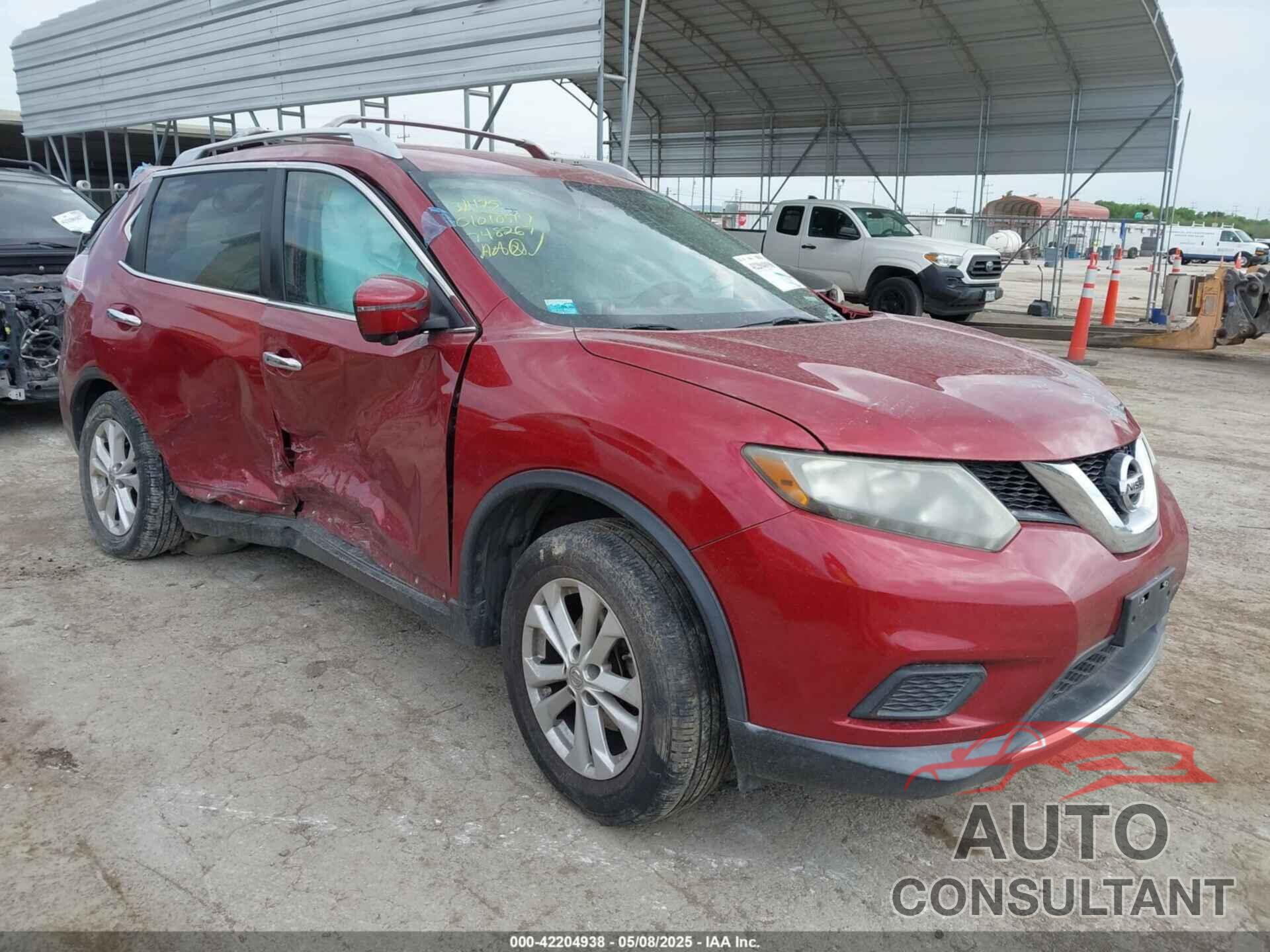 NISSAN ROGUE 2016 - 5N1AT2MT8GC748267