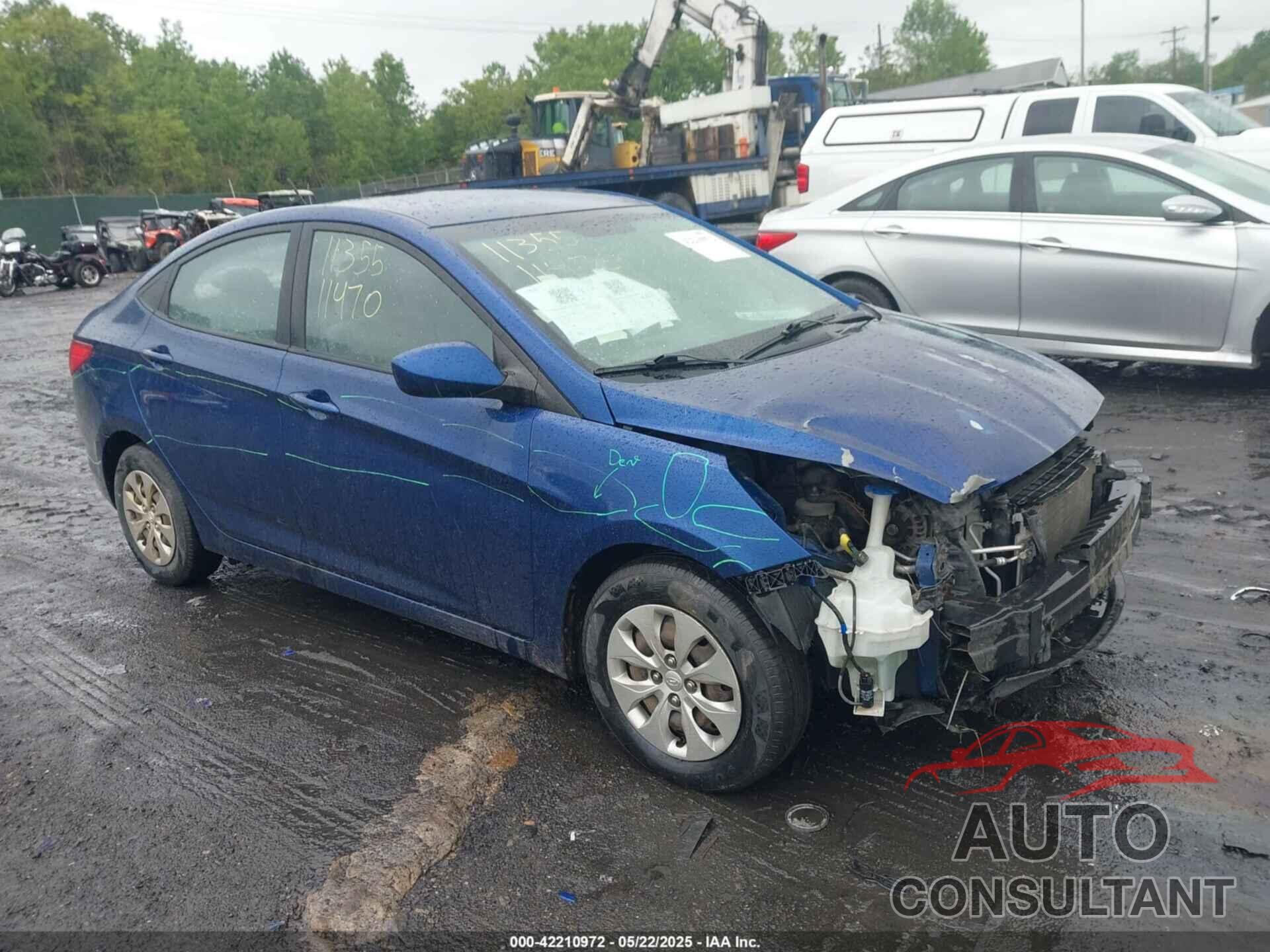 HYUNDAI ACCENT 2015 - KMHCT4AE8FU873496