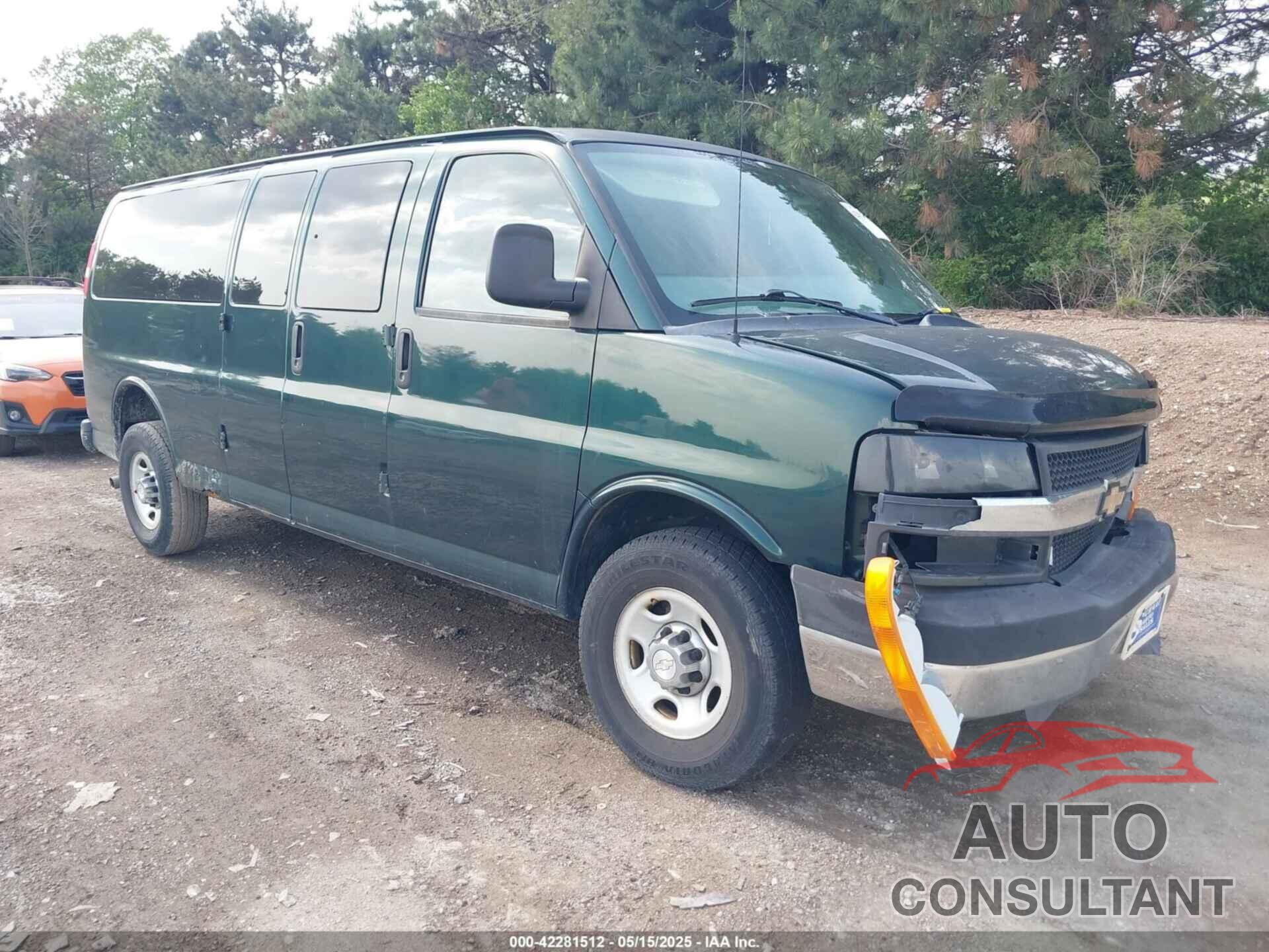 CHEVROLET EXPRESS 3500 2010 - 1GA2G1DG1A1160653
