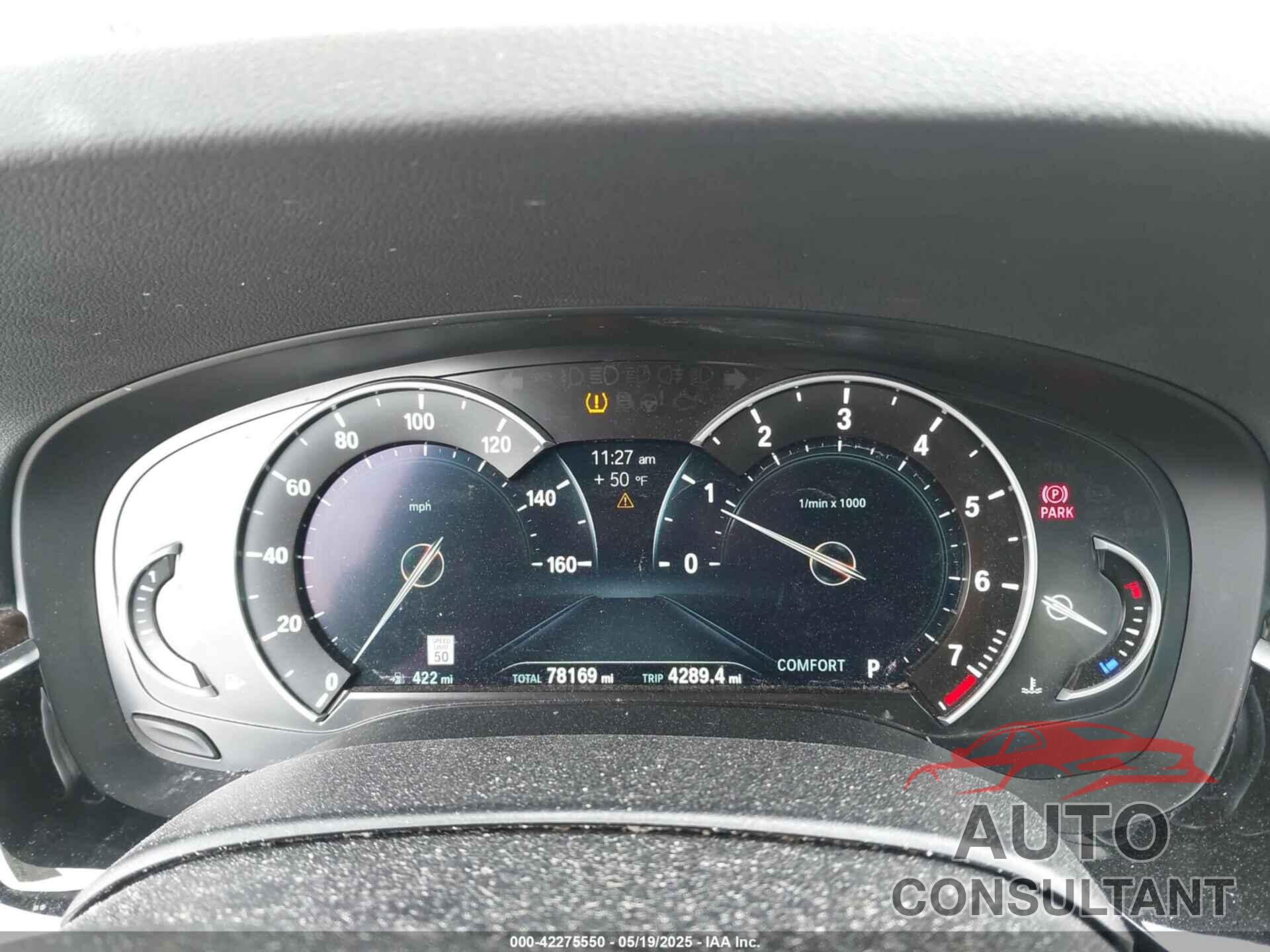 BMW 540I 2019 - WBAJE7C52KWW00201