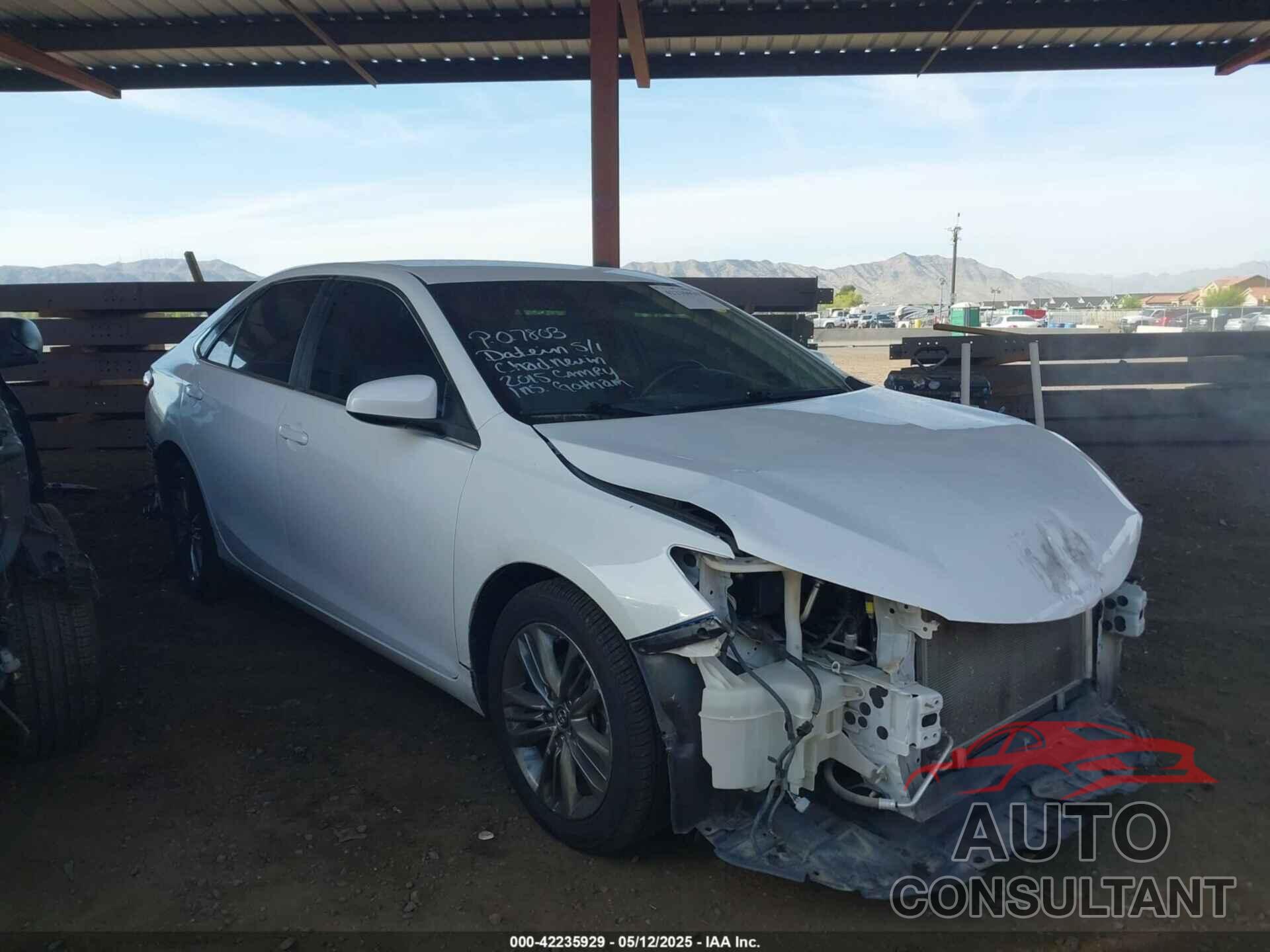 TOYOTA CAMRY 2015 - 4T1BF1FKXFU936095