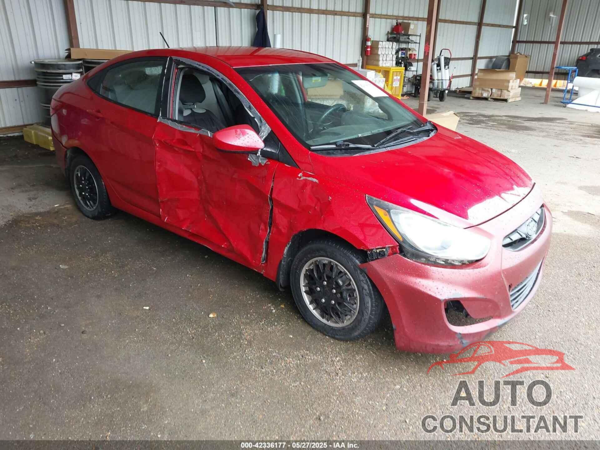 HYUNDAI ACCENT 2013 - KMHCT4AE9DU518236