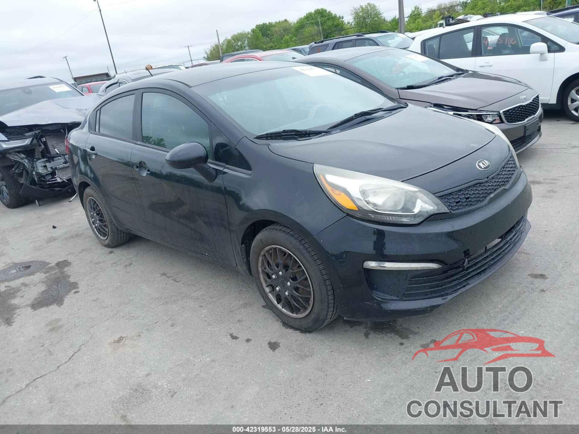 KIA RIO 2016 - KNADM4A35G6536775
