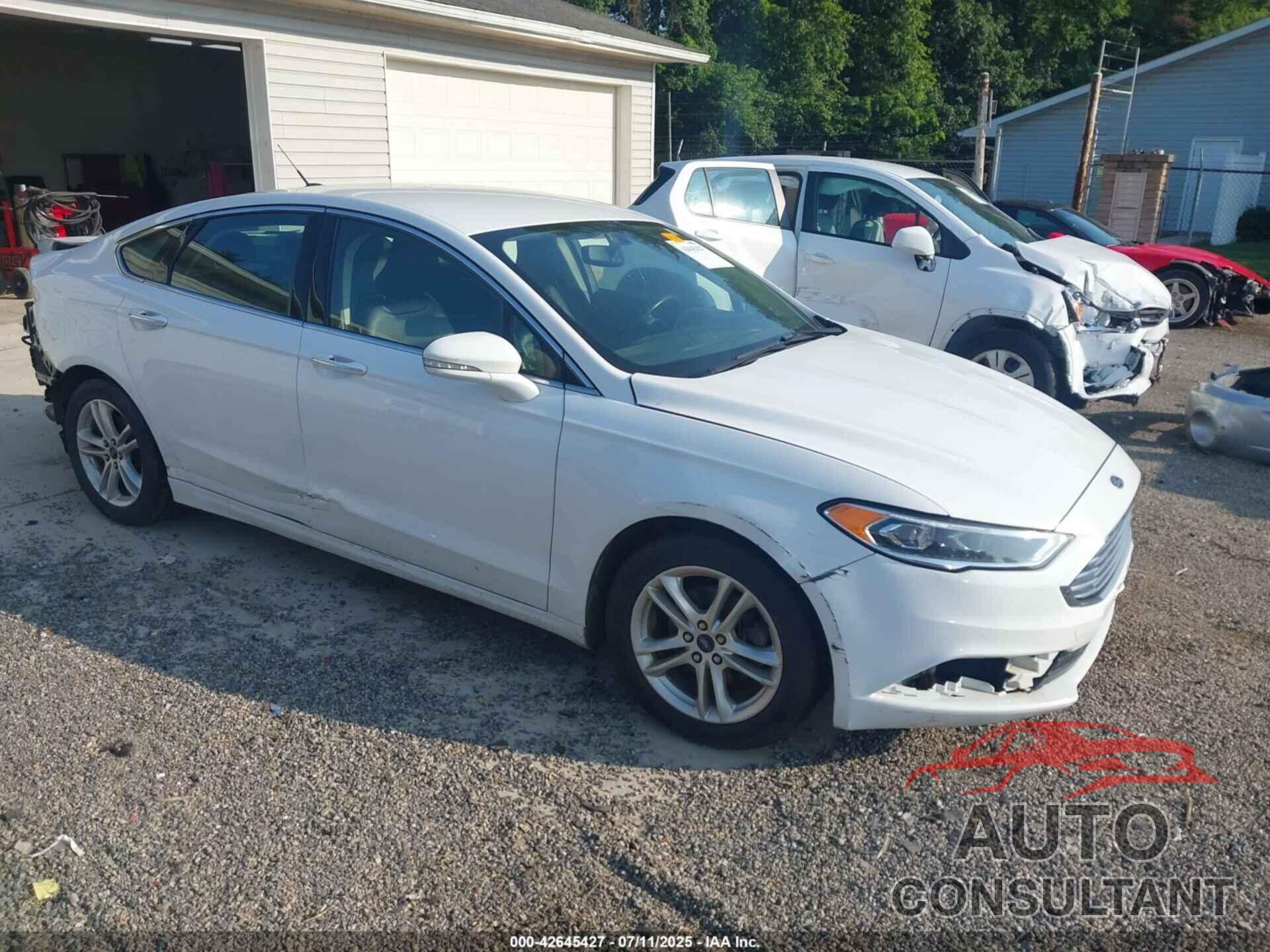 FORD FUSION 2018 - 3FA6P0HDXJR135927