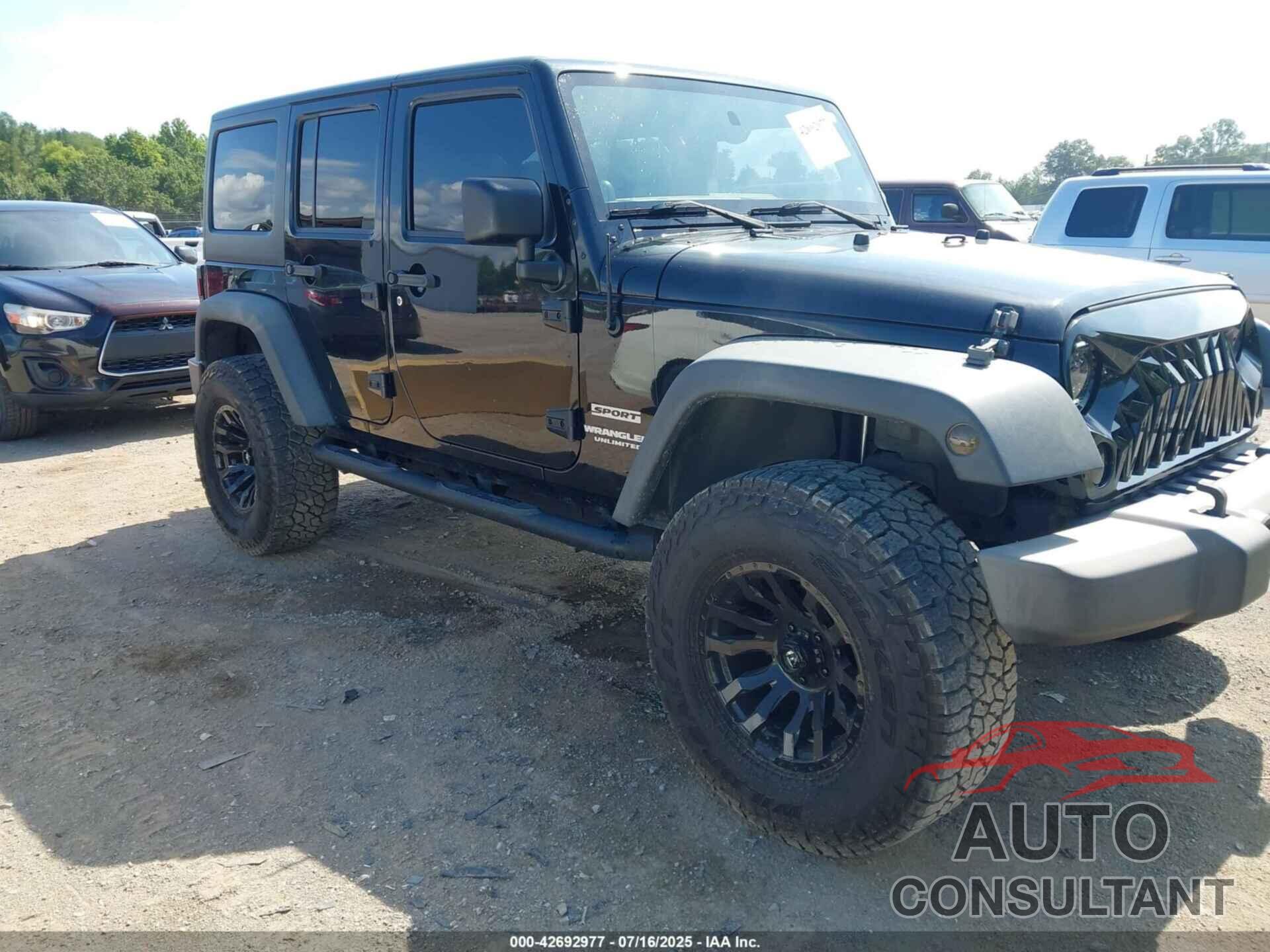 JEEP WRANGLER UNLIMITED 2012 - 1C4BJWDG4CL240087