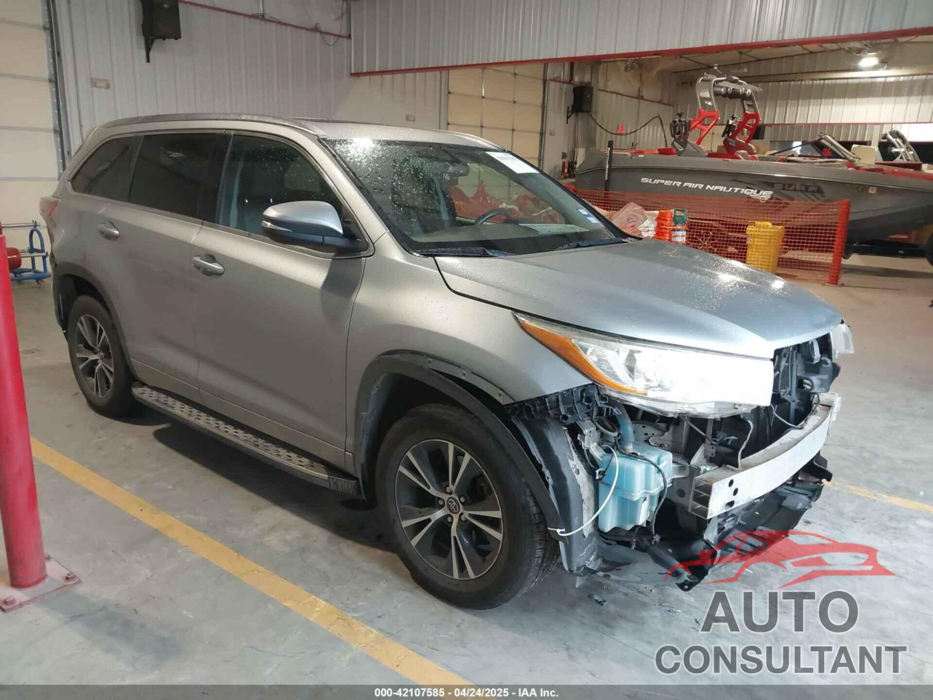 TOYOTA HIGHLANDER 2016 - 5TDKKRFH4GS143724