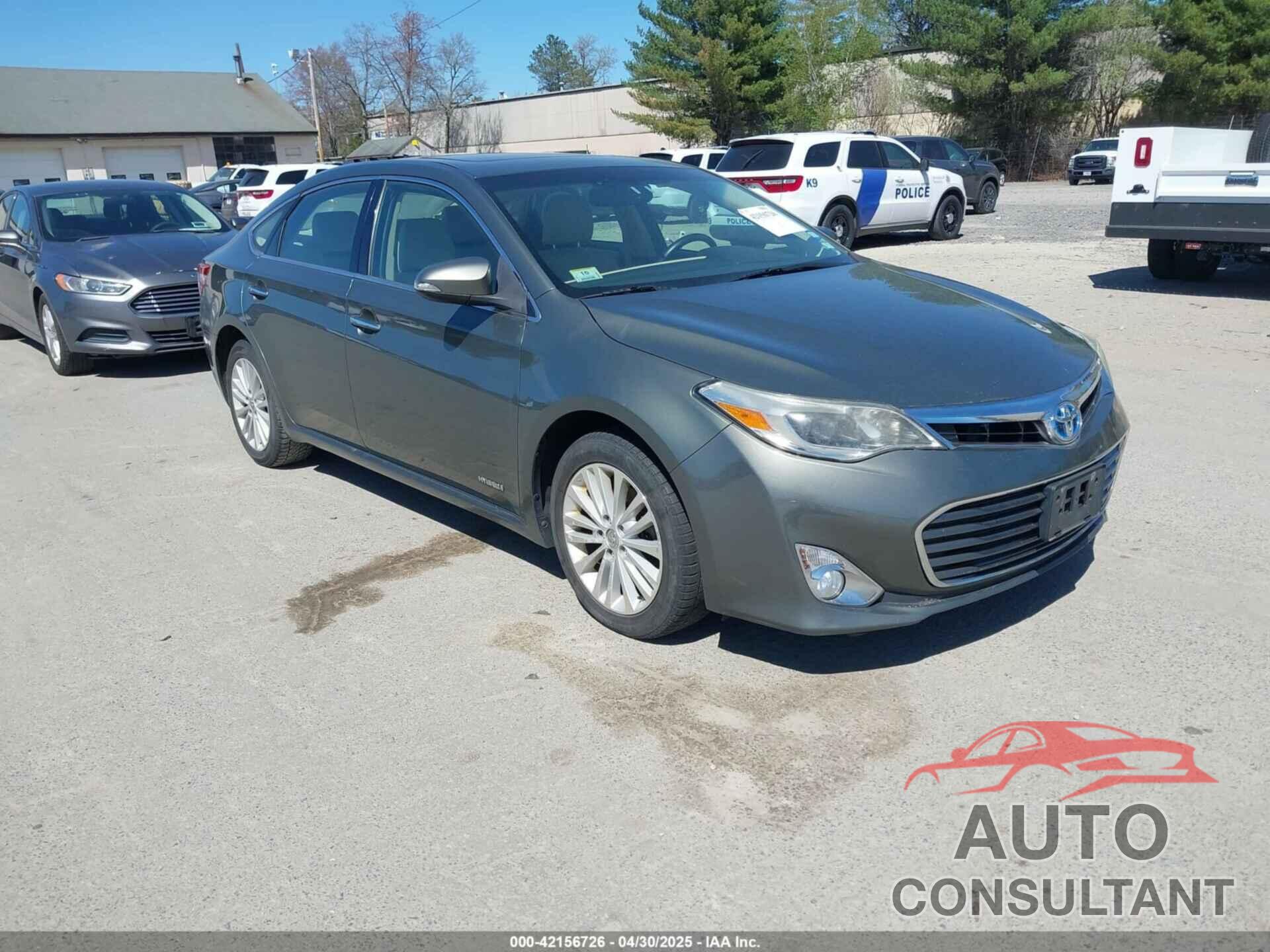 TOYOTA AVALON HYBRID 2013 - 4T1BD1EB6DU014749