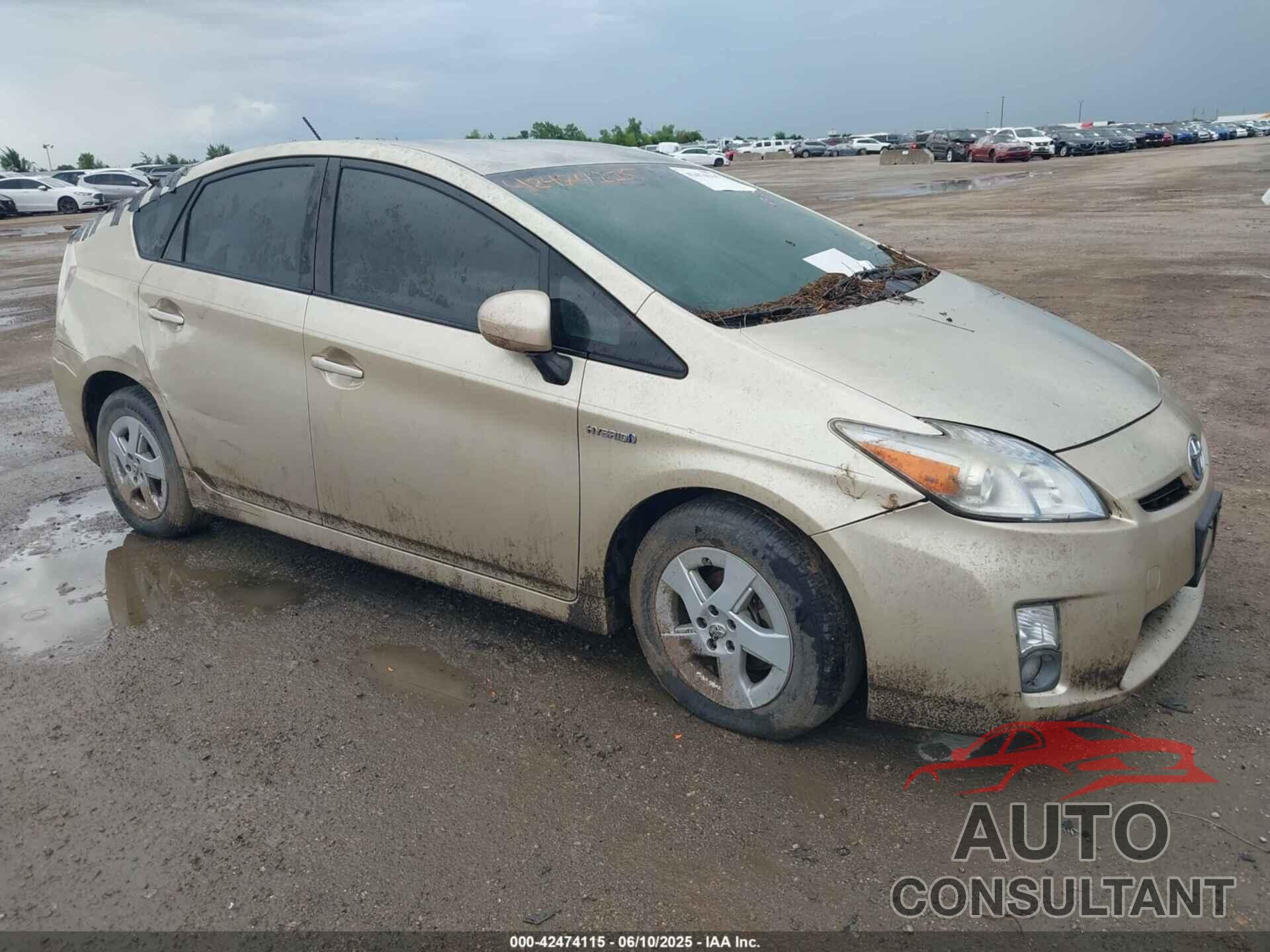 TOYOTA PRIUS 2011 - JTDKN3DU8B1425519