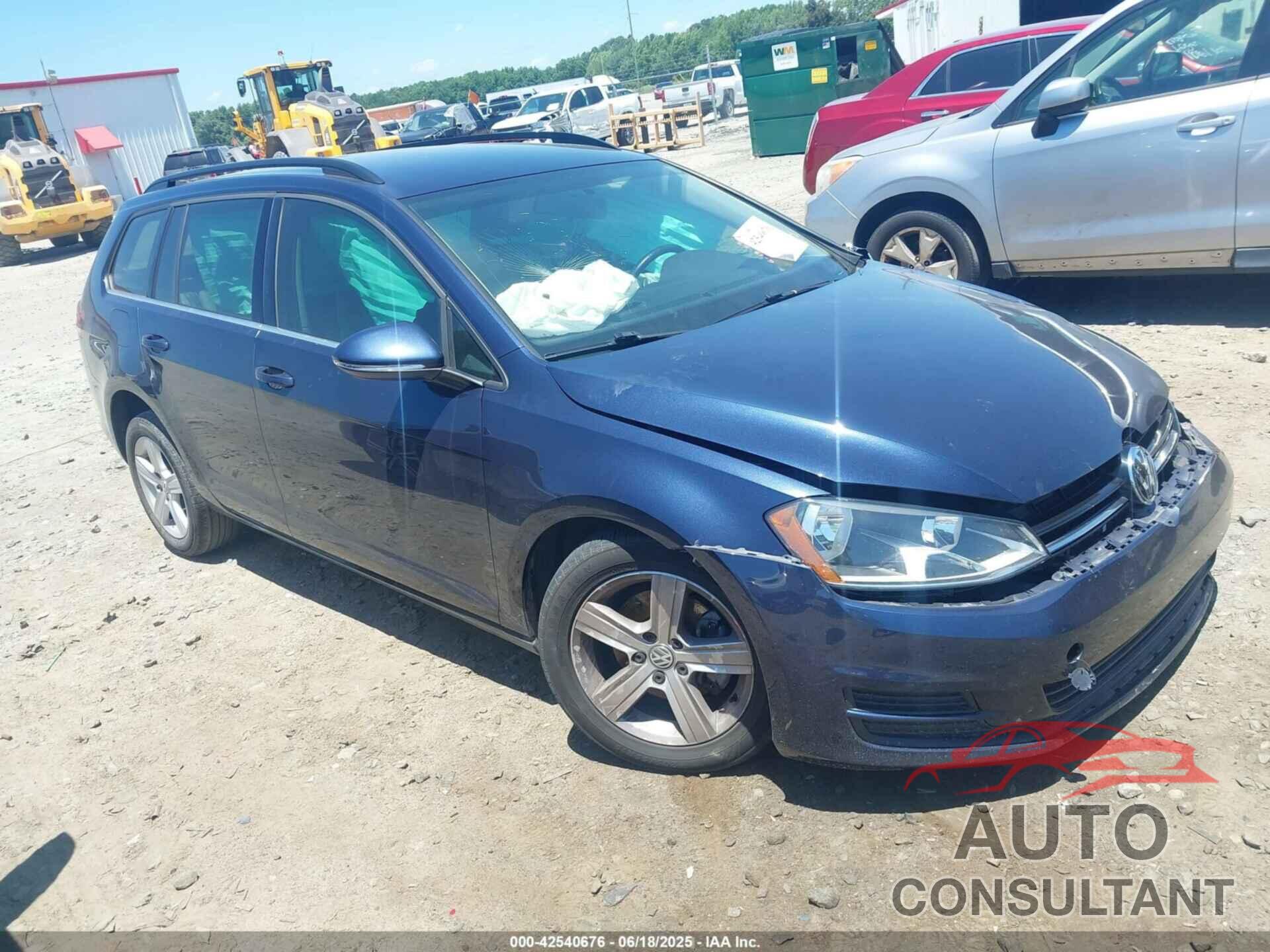 VOLKSWAGEN GOLF SPORTWAGEN 2015 - 3VWCA7AU4FM509614