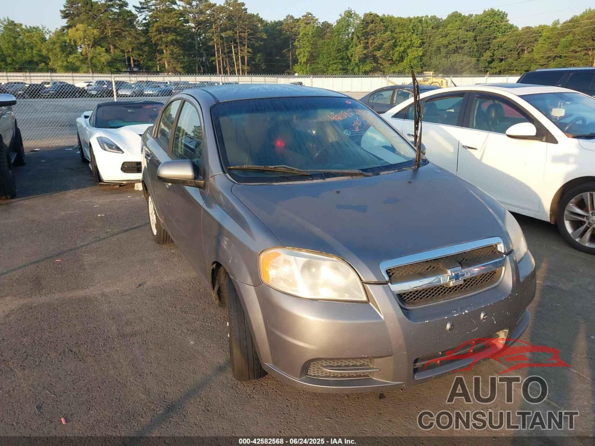 CHEVROLET AVEO 2011 - KL1TD5DE9BB211488