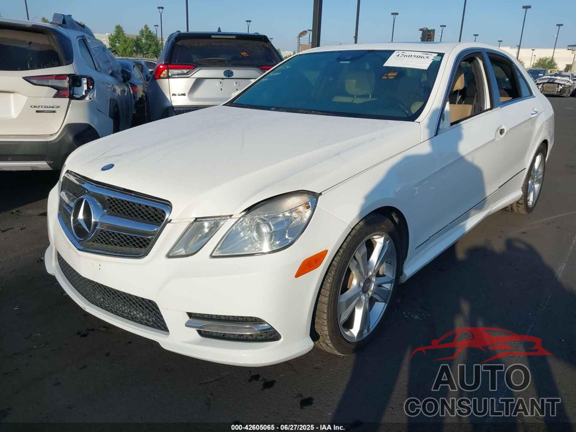 MERCEDES-BENZ E 350 2013 - WDDHF5KB2DA741401