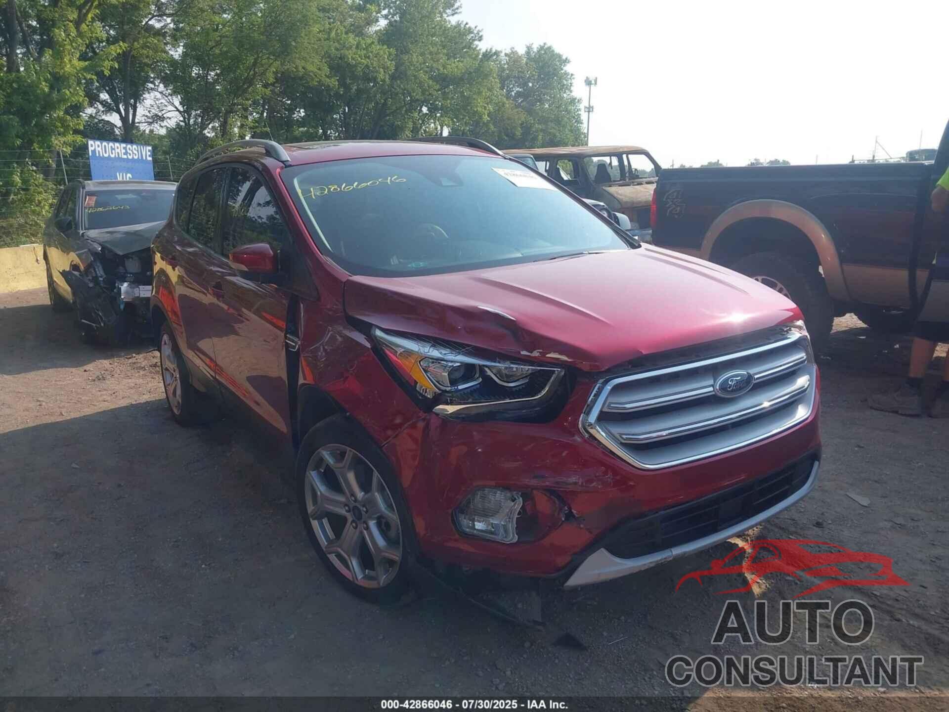 FORD ESCAPE 2019 - 1FMCU0J98KUA10796