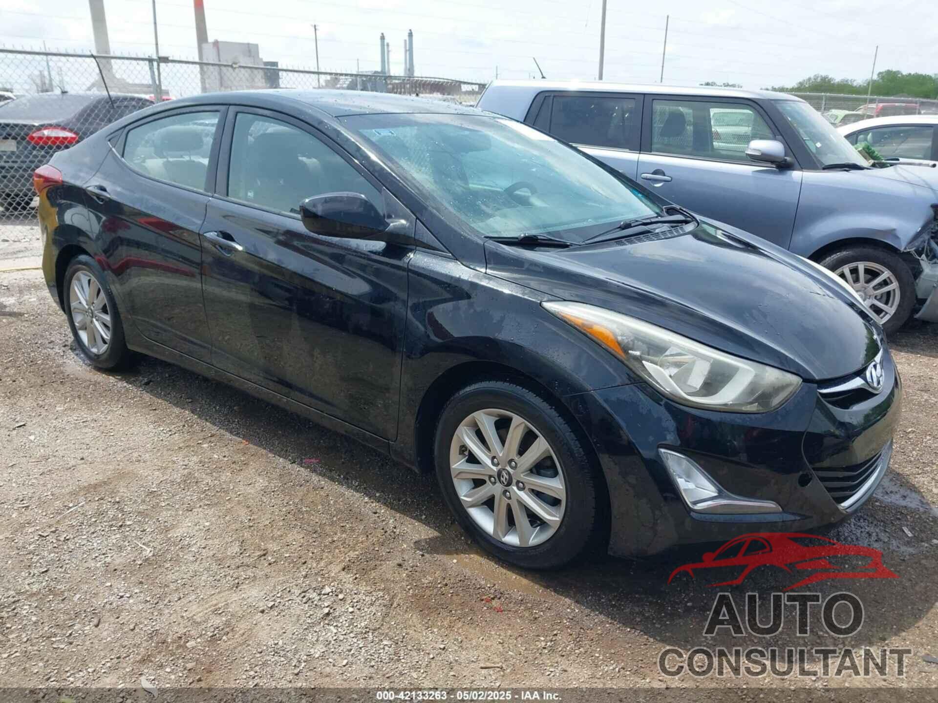 HYUNDAI ELANTRA 2014 - KMHDH4AE8EU142295