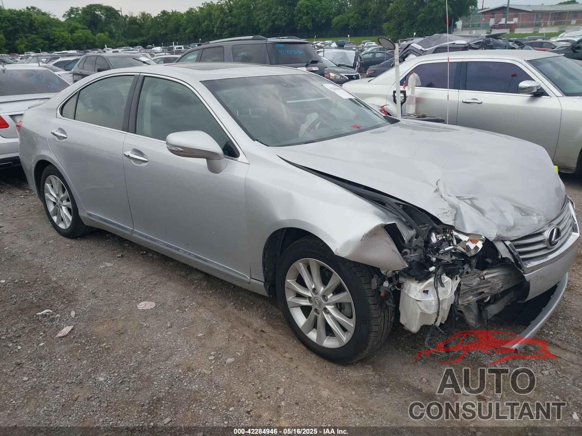 LEXUS ES 2010 - JTHBK1EG6A2369223