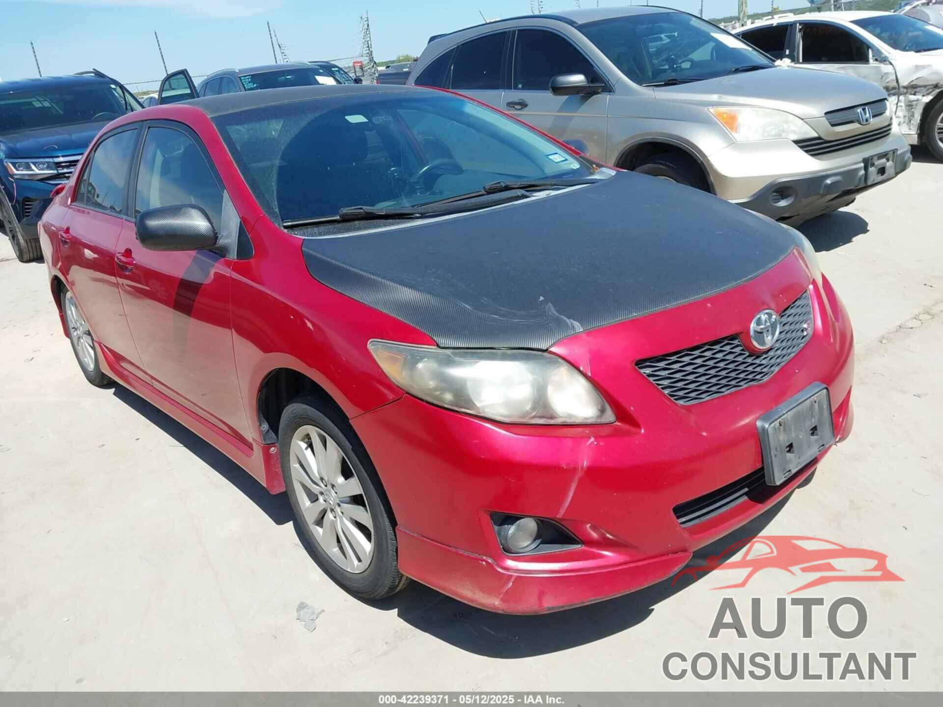 TOYOTA COROLLA 2010 - 1NXBU4EE3AZ168861