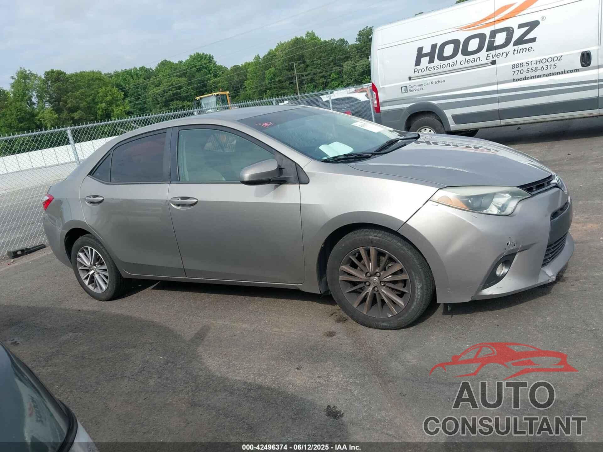 TOYOTA COROLLA 2015 - 2T1BURHE3FC254818