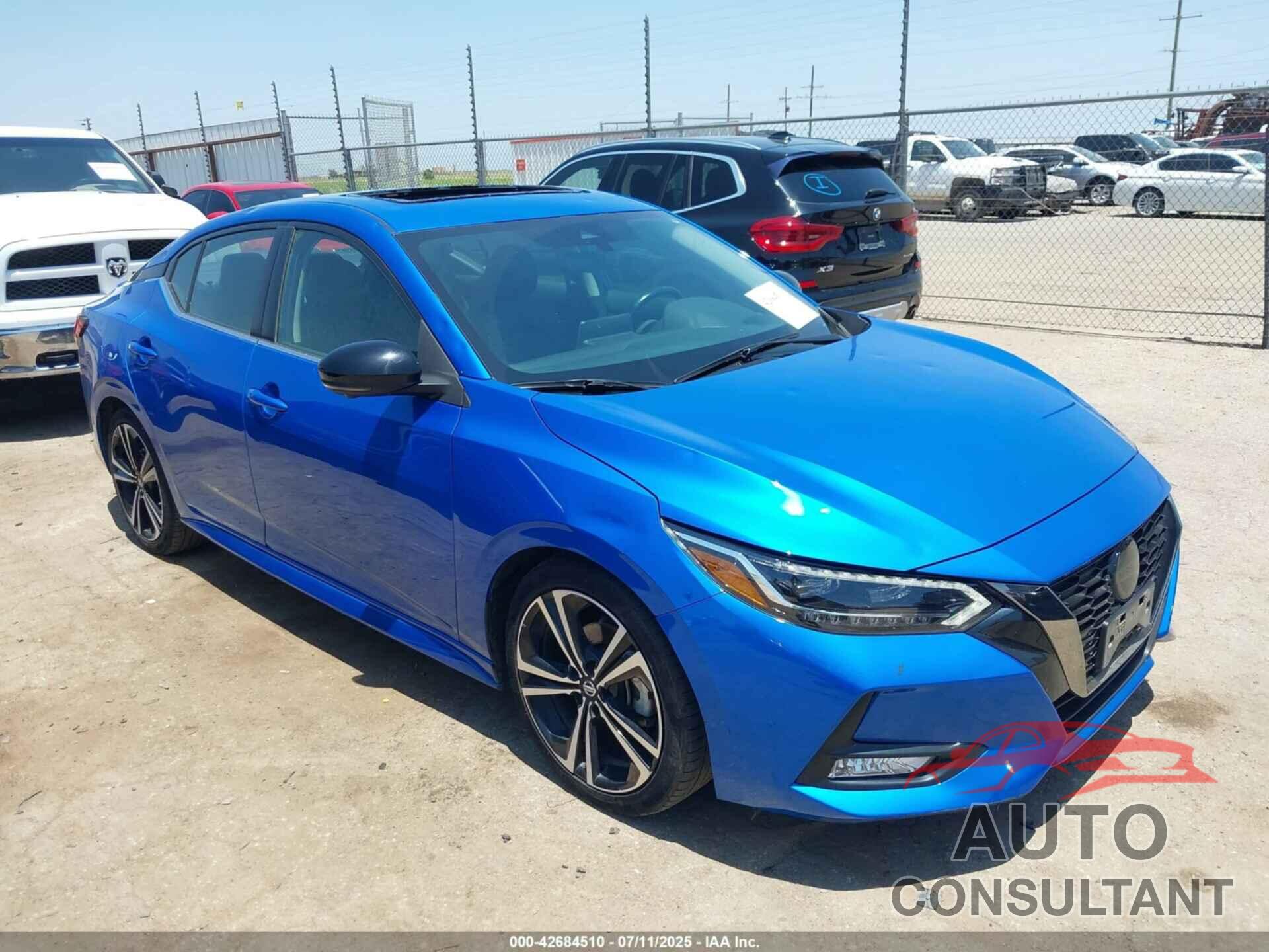 NISSAN SENTRA 2022 - 3N1AB8DVXNY310627