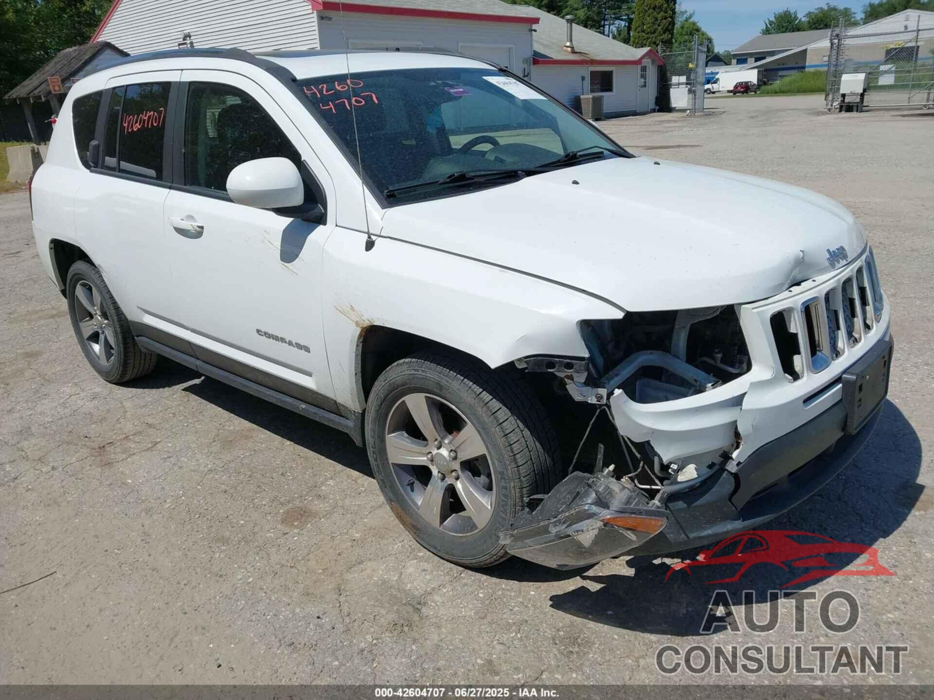 JEEP COMPASS 2017 - 1C4NJDEB4HD140013