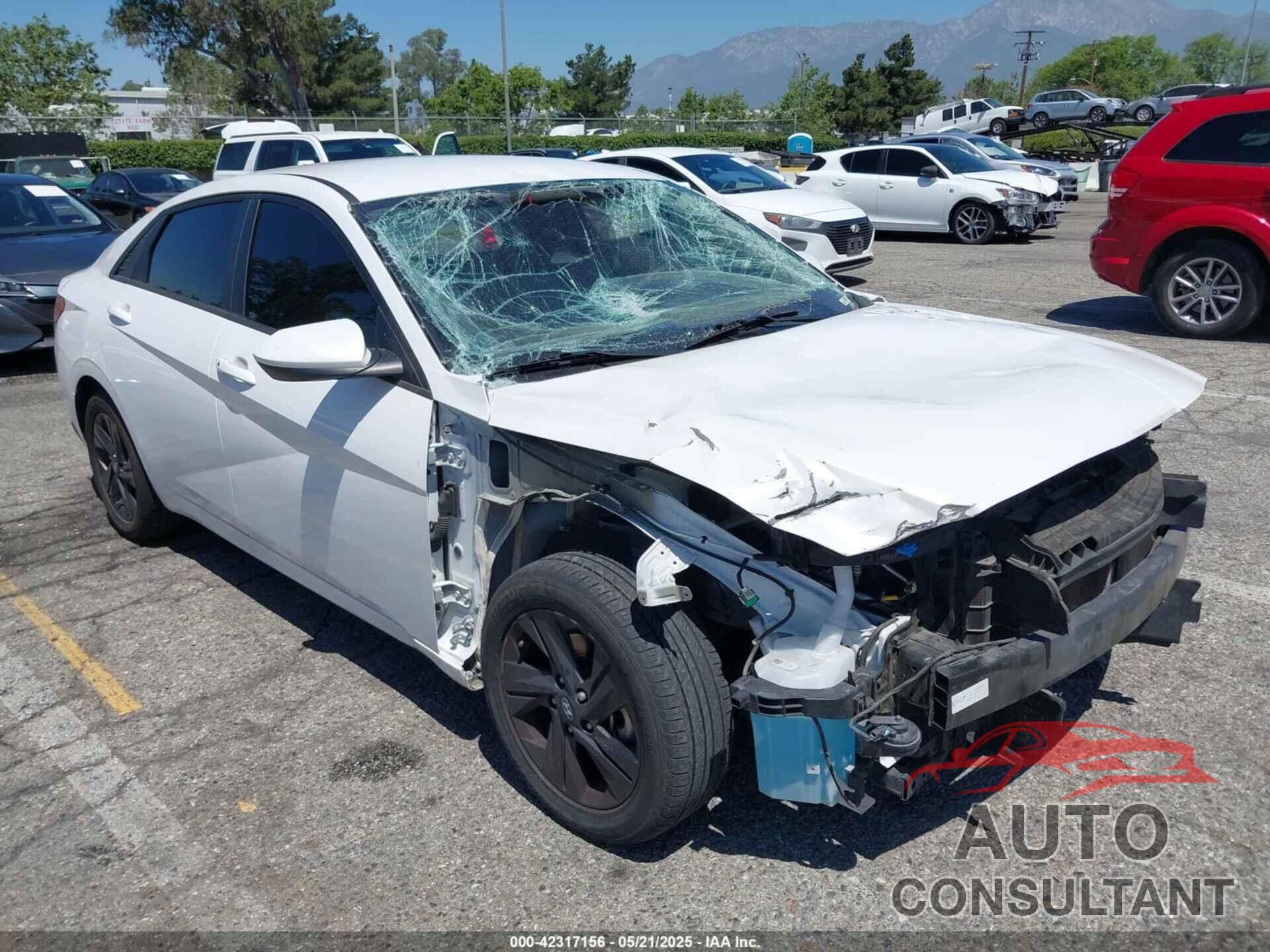HYUNDAI ELANTRA 2021 - 5NPLM4AGXMH051177