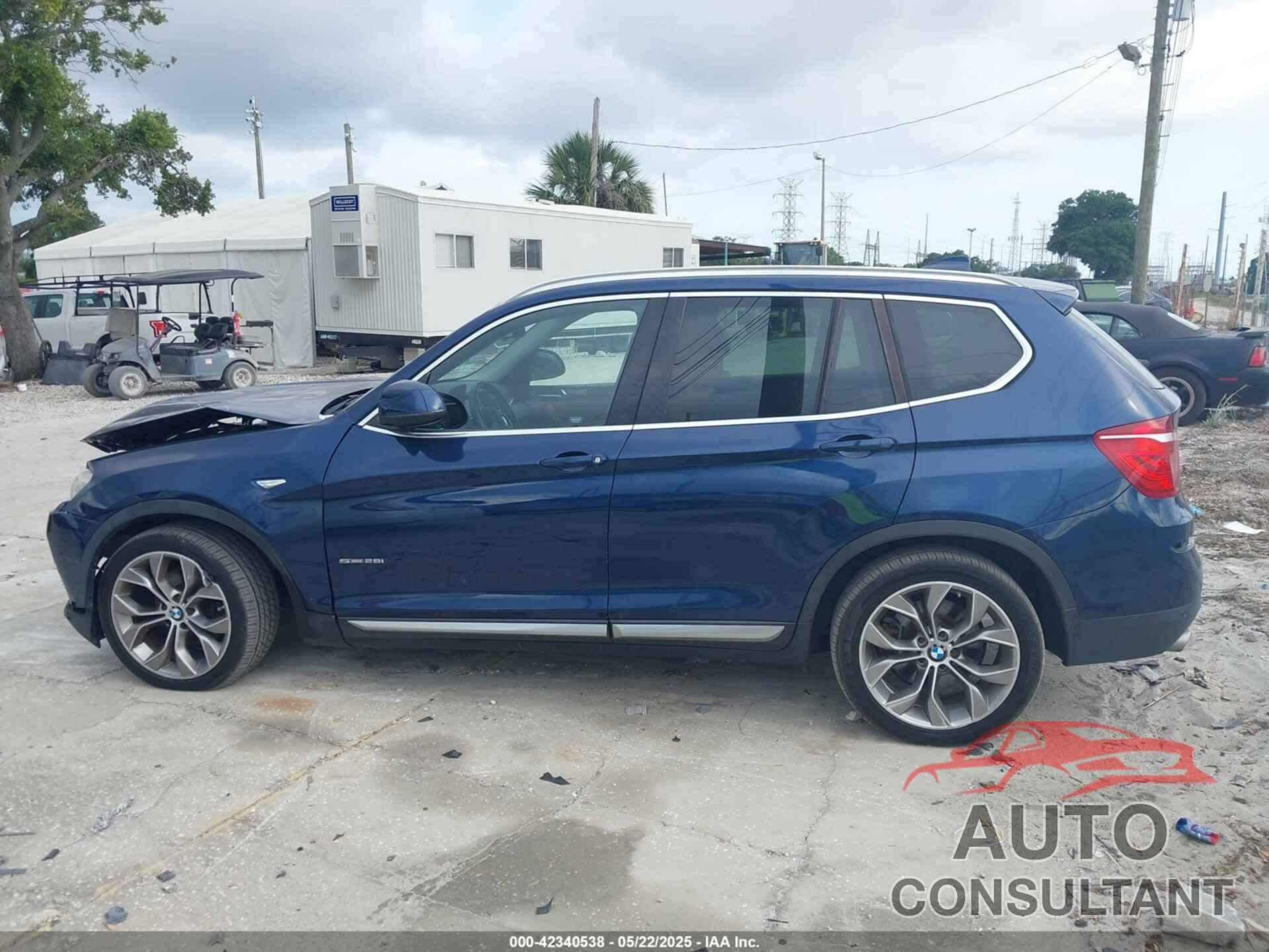 BMW X3 2016 - 5UXWZ7C58G0M83746