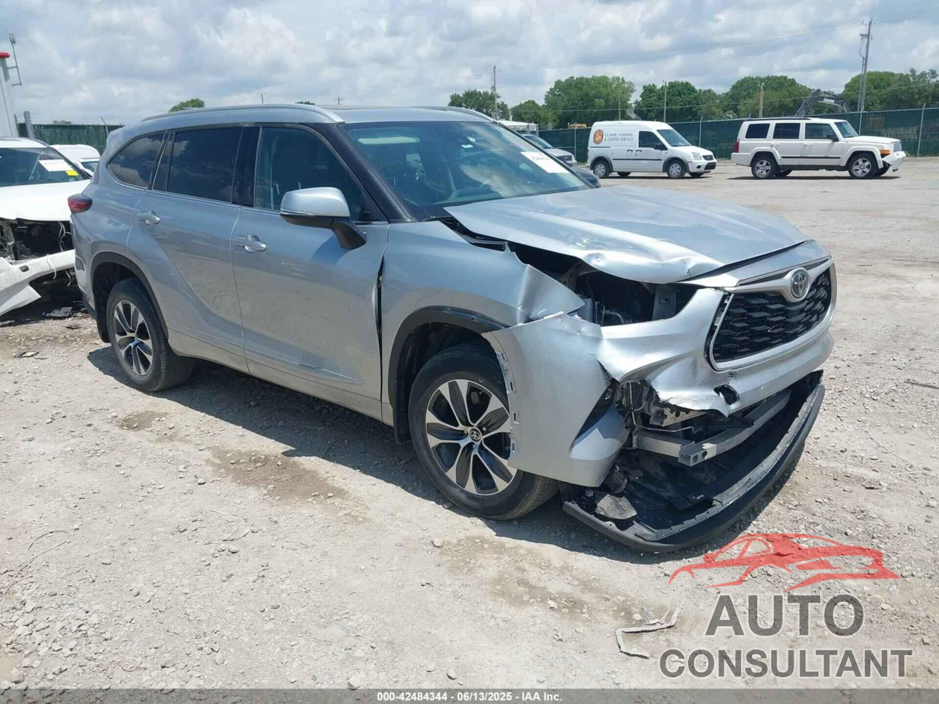 TOYOTA HIGHLANDER 2022 - 5TDGZRBH0NS251567