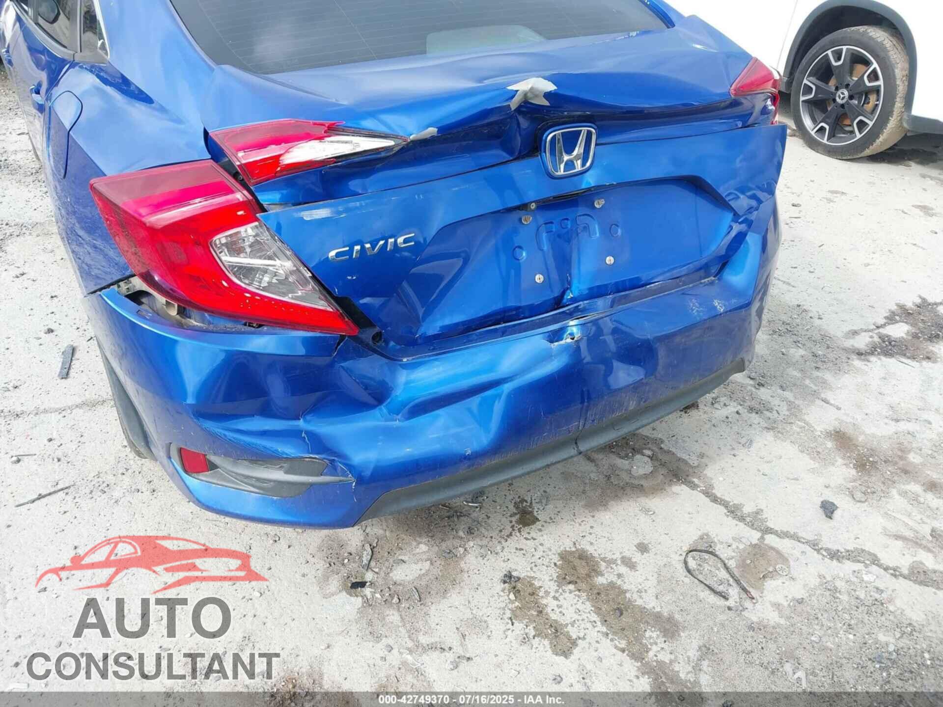 HONDA CIVIC 2017 - 19XFC2F58HE001870