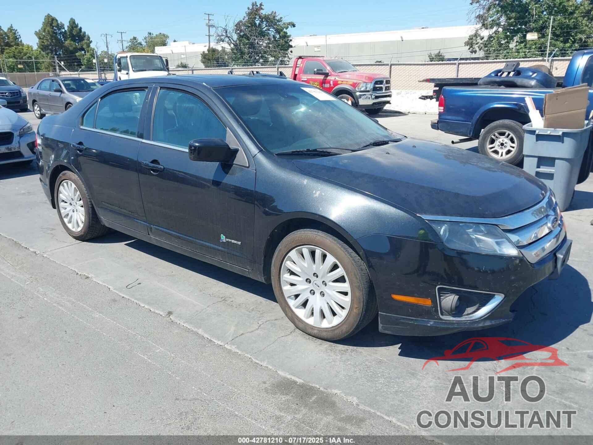 FORD FUSION HYBRID 2012 - 3FADP0L3XCR408261