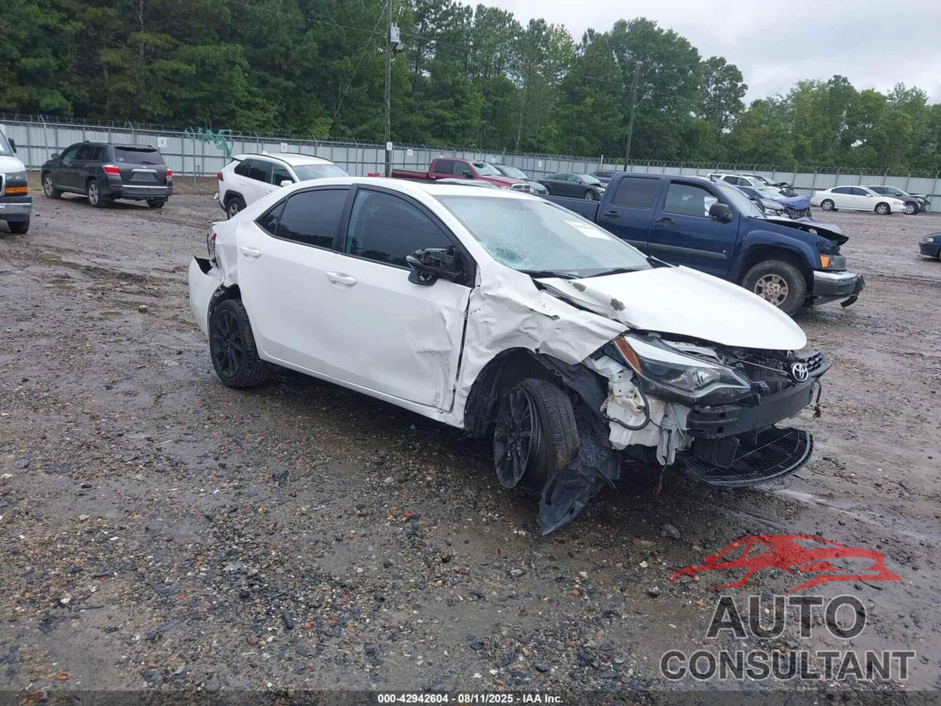 TOYOTA COROLLA 2016 - 2T1BURHE8GC531951