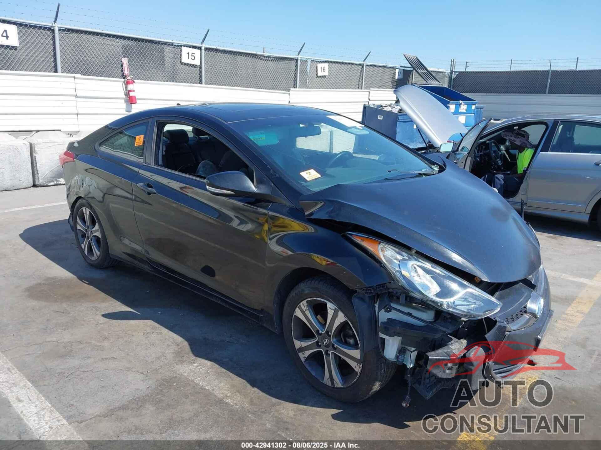 HYUNDAI ELANTRA 2013 - KMHDH6AEXDU009306