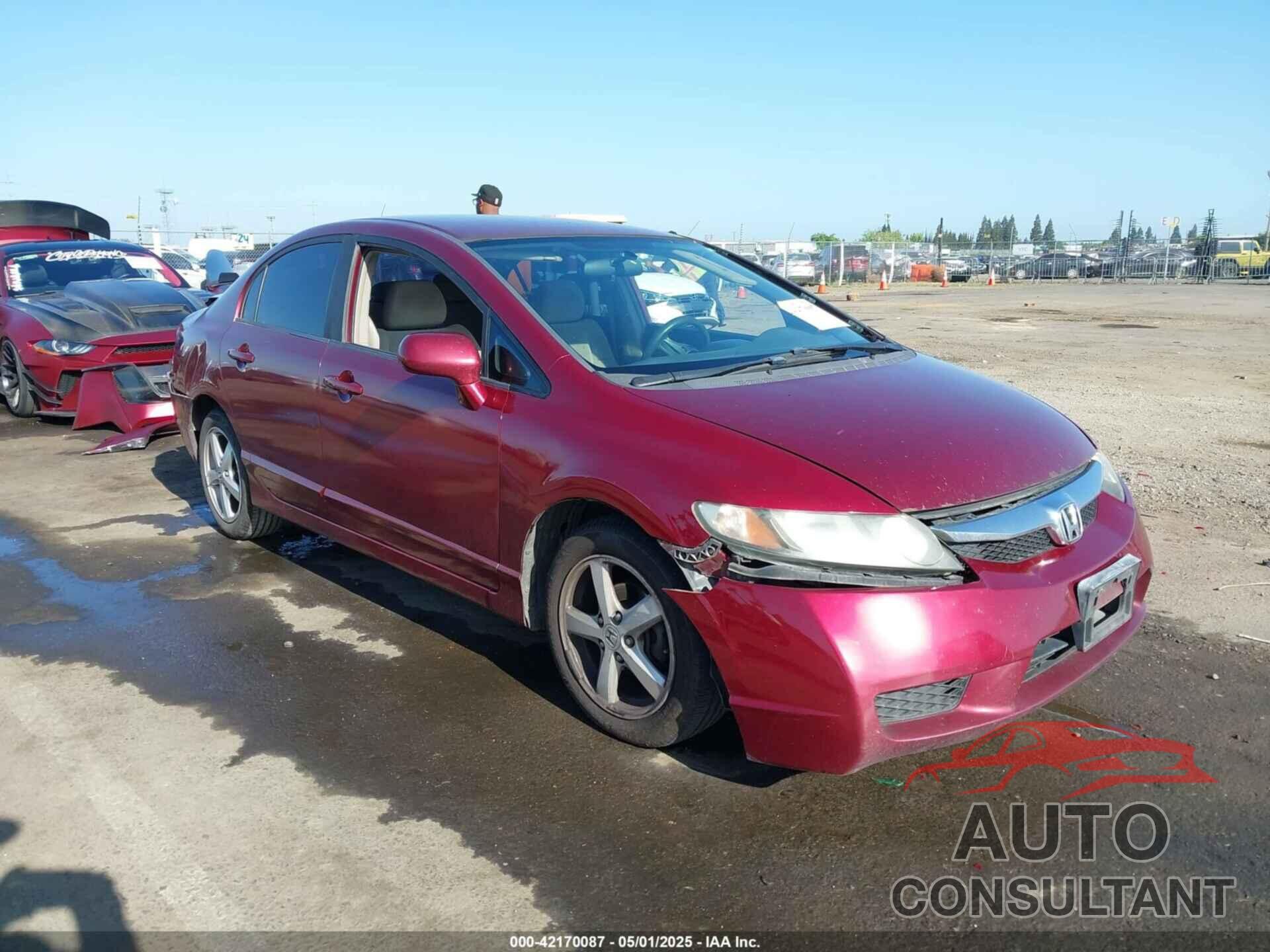 HONDA CIVIC 2010 - 19XFA1F53AE062680