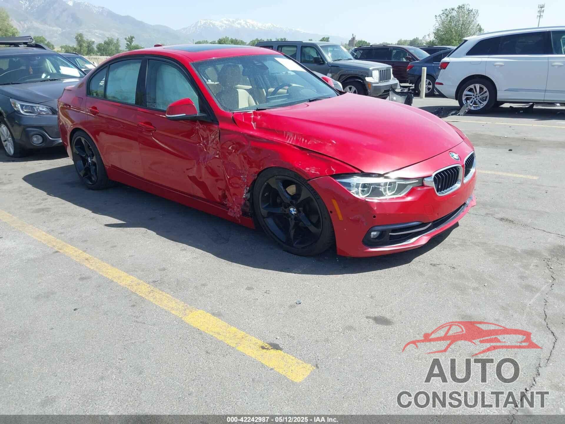 BMW 328I 2016 - WBA8E3G57GNU05967