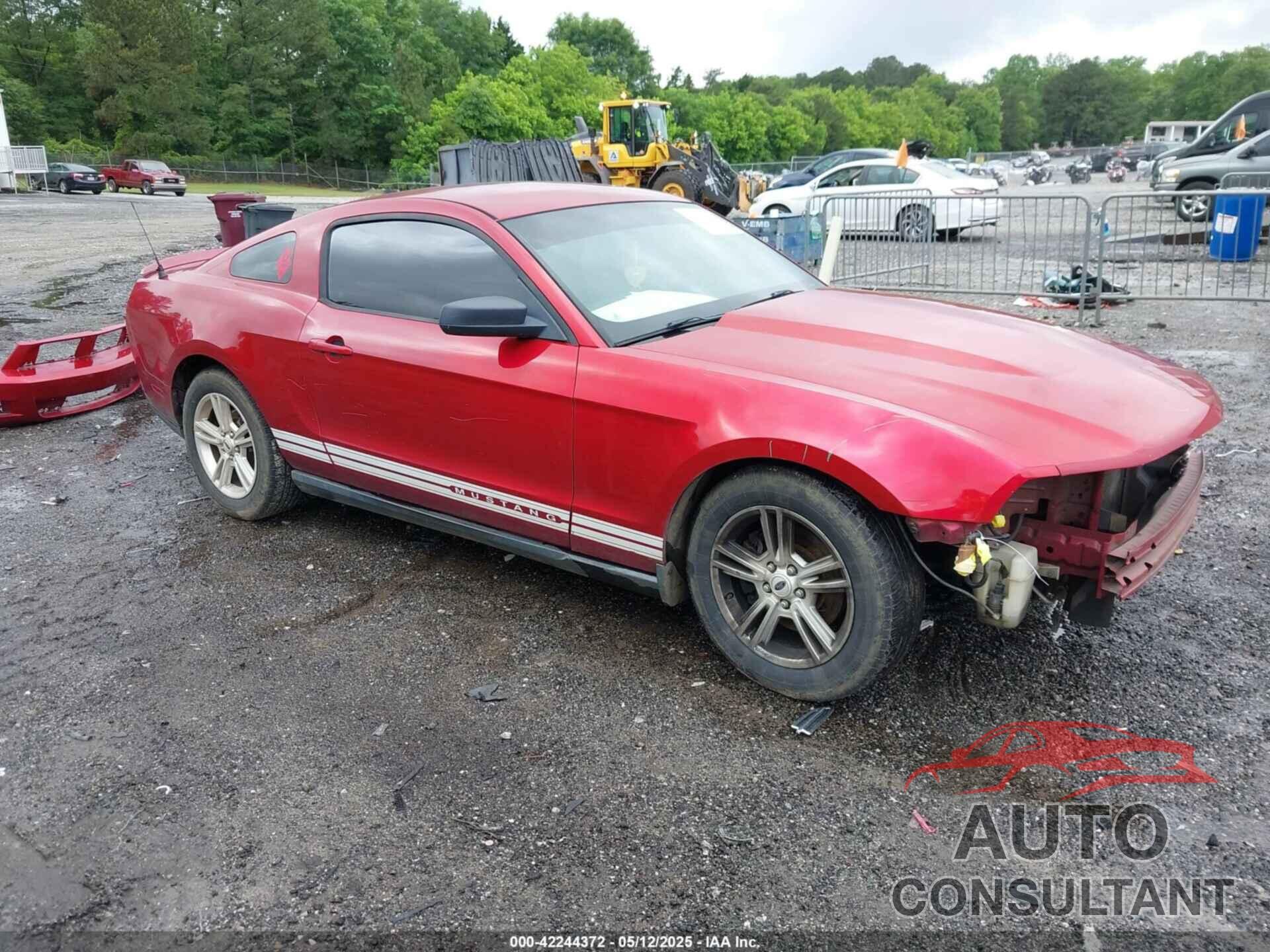 FORD MUSTANG 2012 - 1ZVBP8AM6C5260105