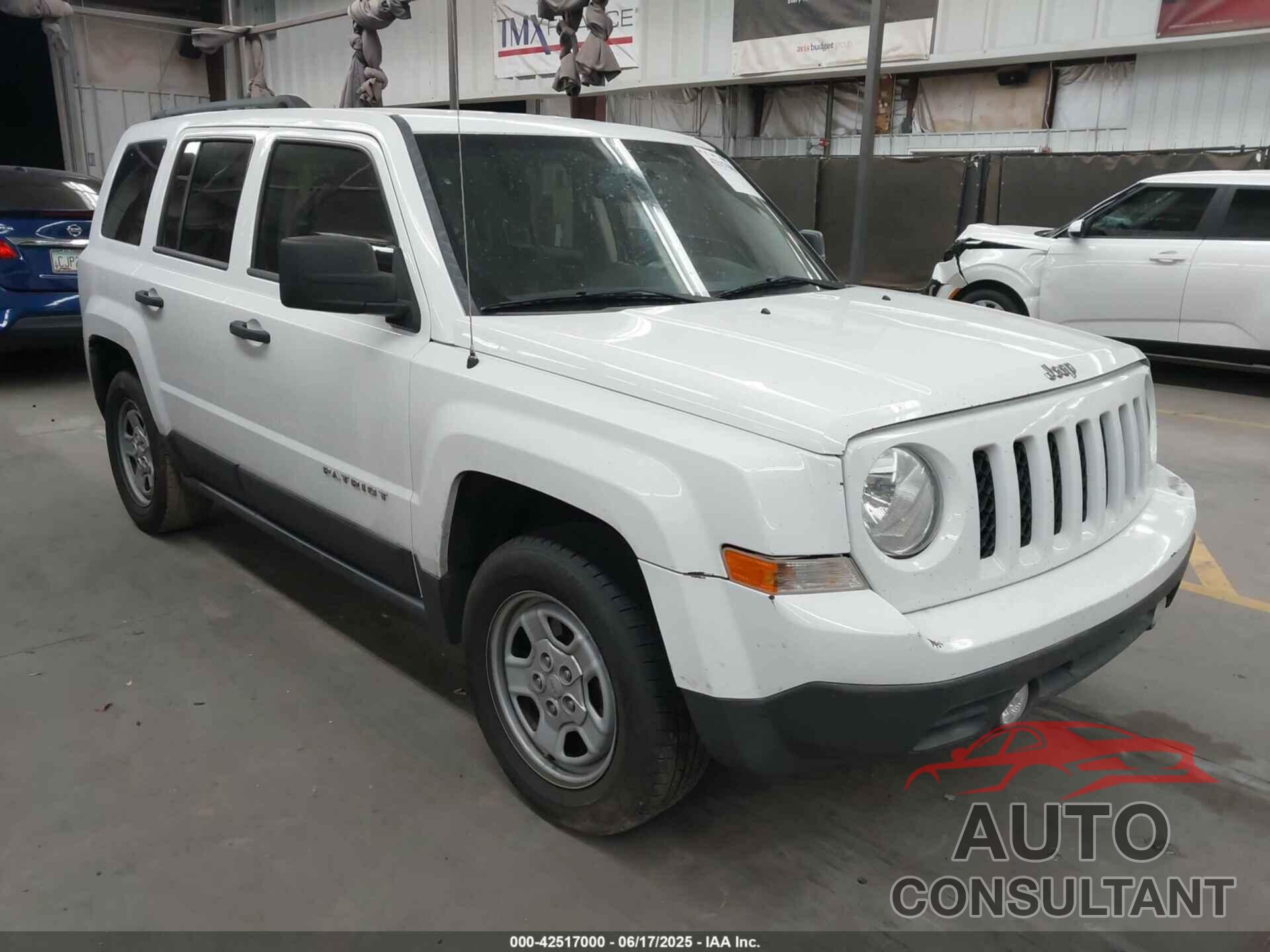 JEEP PATRIOT 2015 - 1C4NJPBB4FD297298