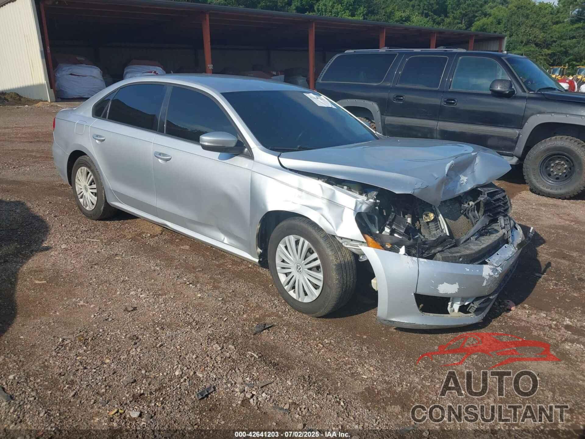 VOLKSWAGEN PASSAT 2015 - 1VWAS7A33FC049150