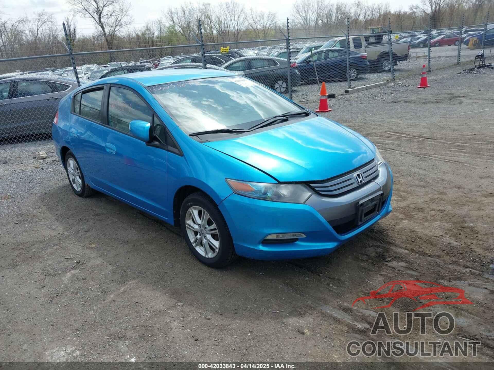 HONDA INSIGHT 2010 - JHMZE2H79AS000041