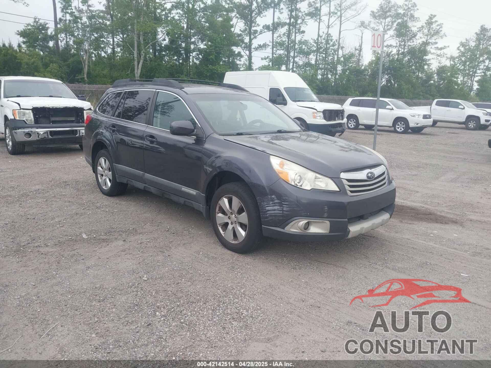 SUBARU OUTBACK 2011 - 4S4BRBJC9B3330462