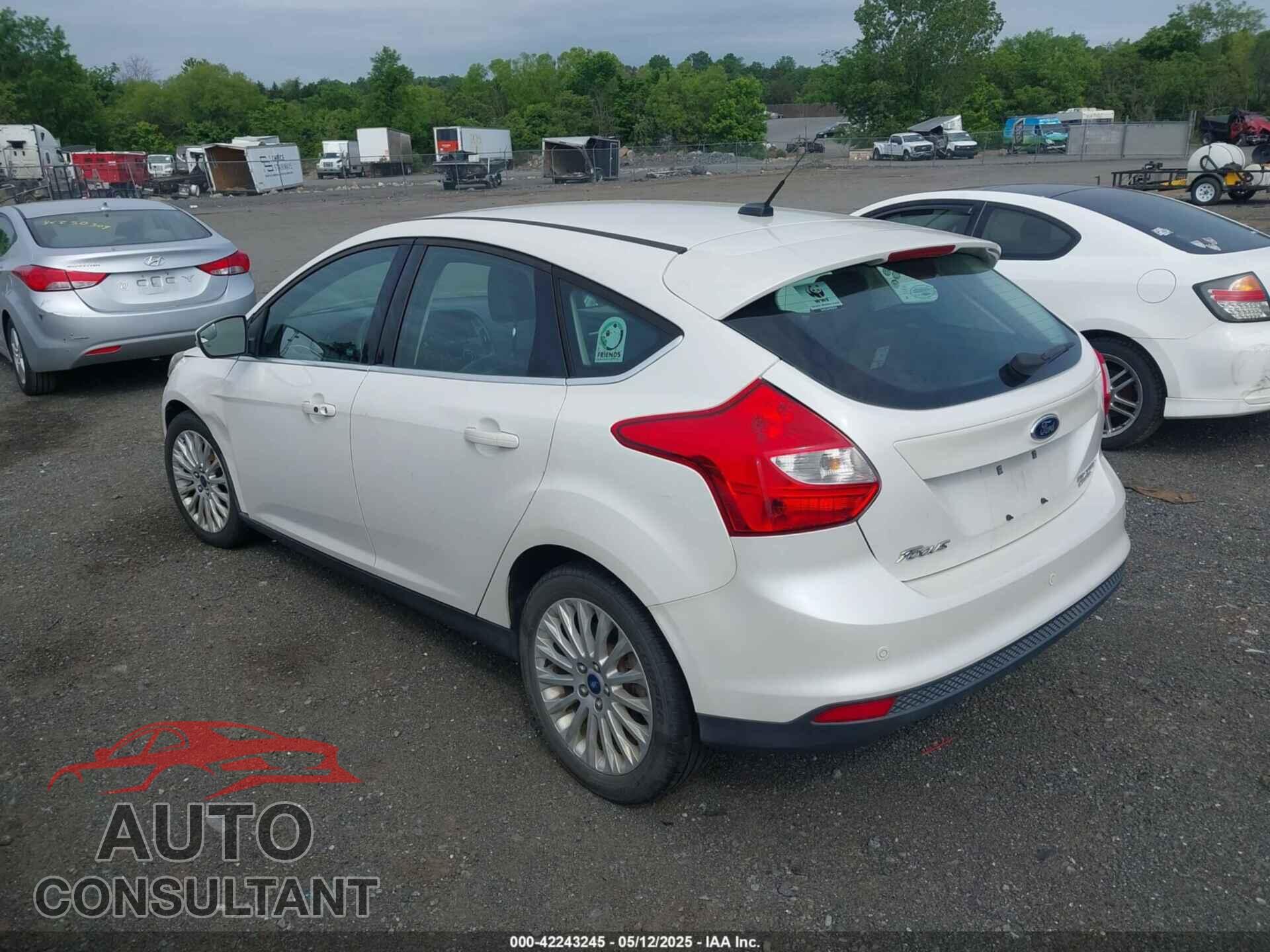 FORD FOCUS 2012 - 1FAHP3N2XCL365935
