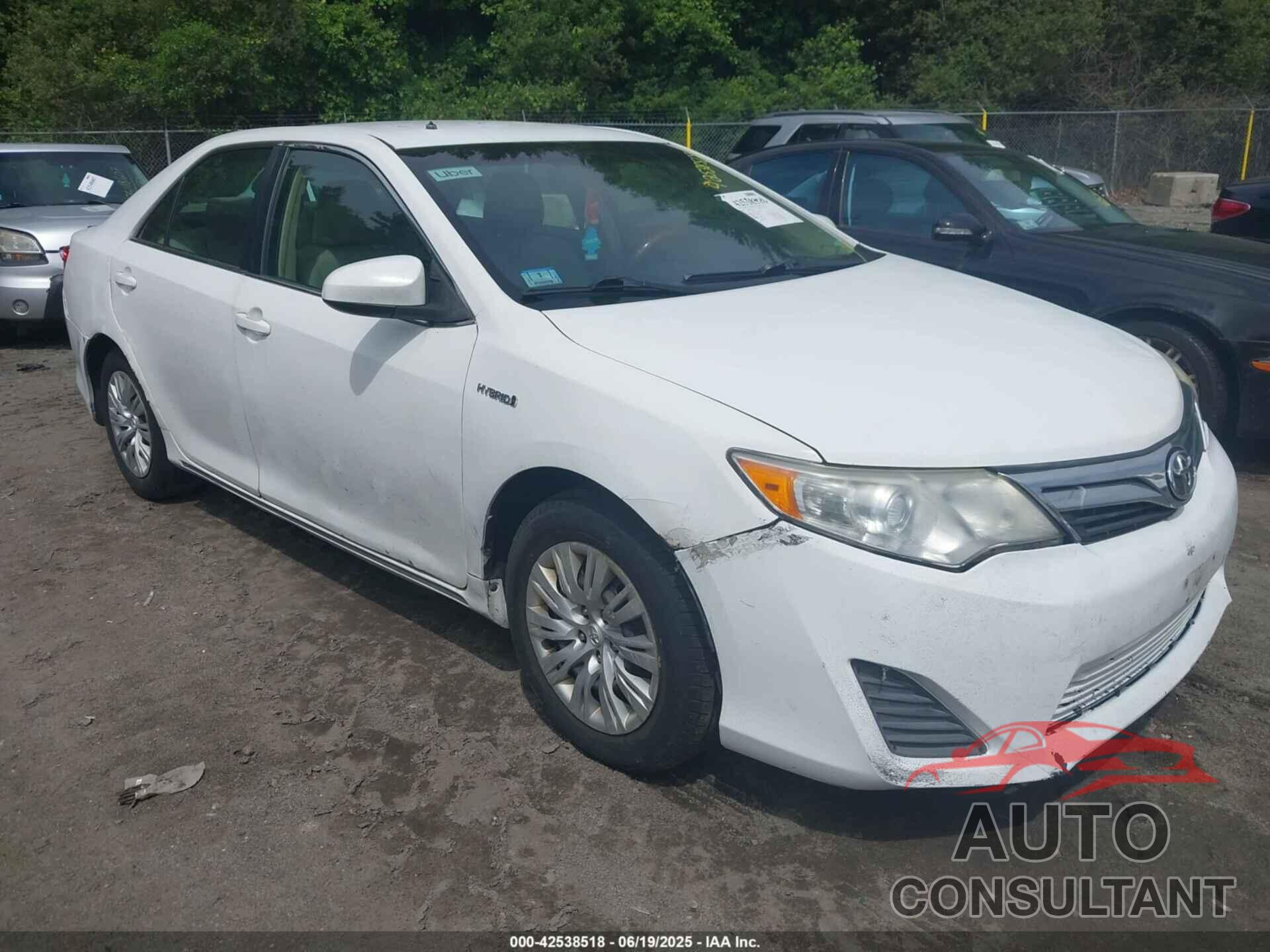 TOYOTA CAMRY HYBRID 2014 - 4T1BD1FK2EU111012