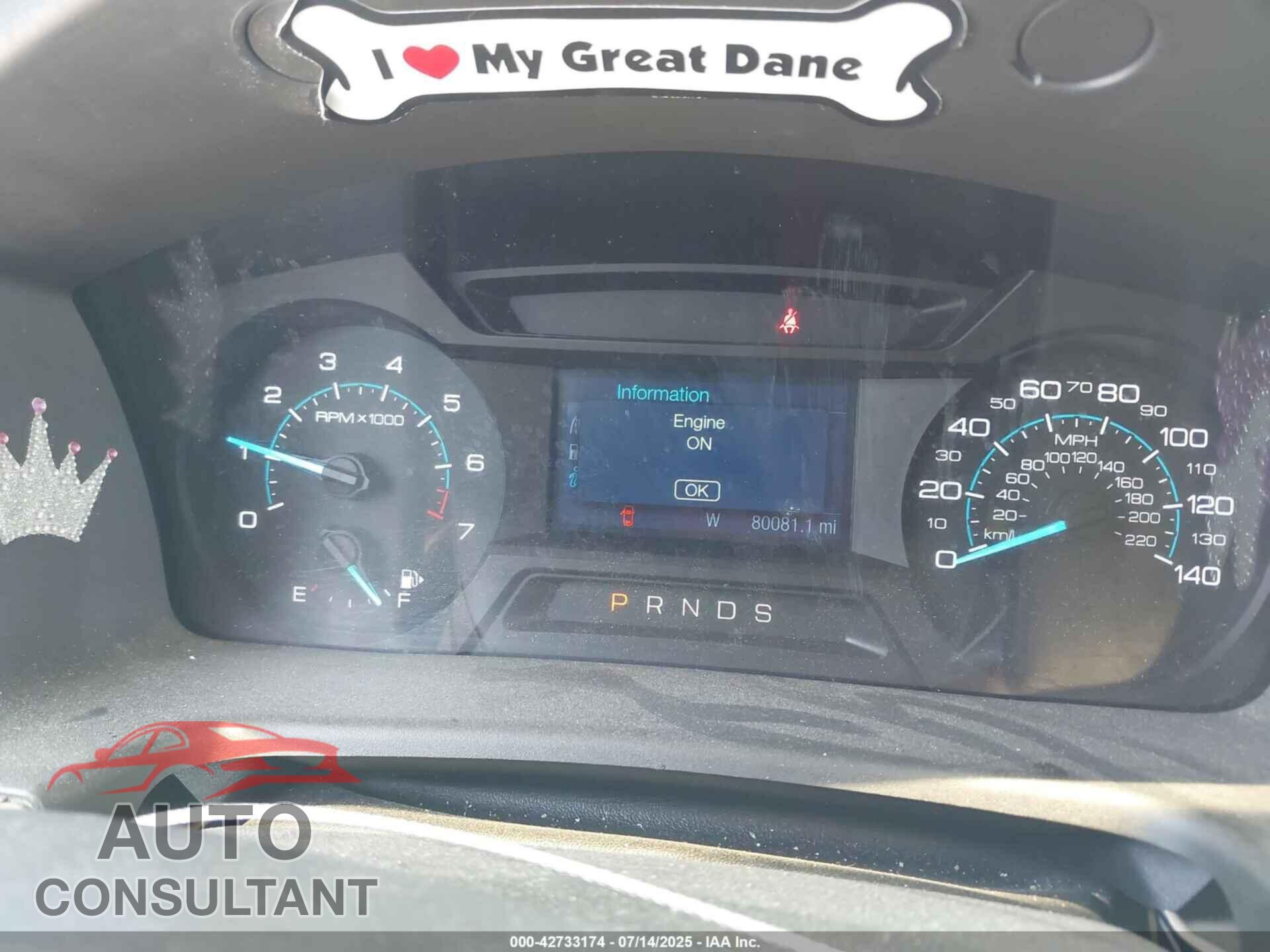 FORD FLEX 2015 - 2FMGK5B85FBA07232