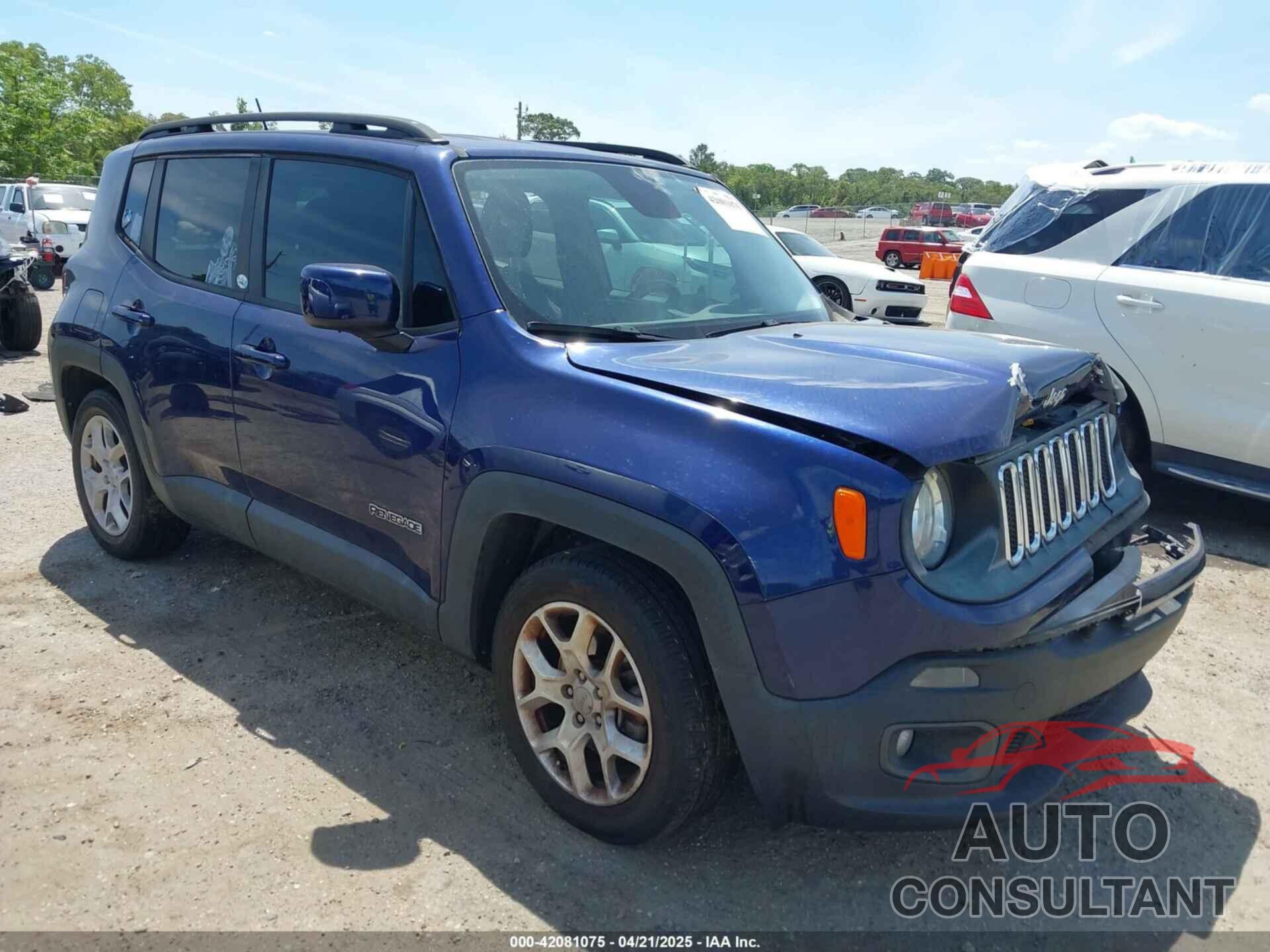 JEEP RENEGADE 2017 - ZACCJABB1HPG29285