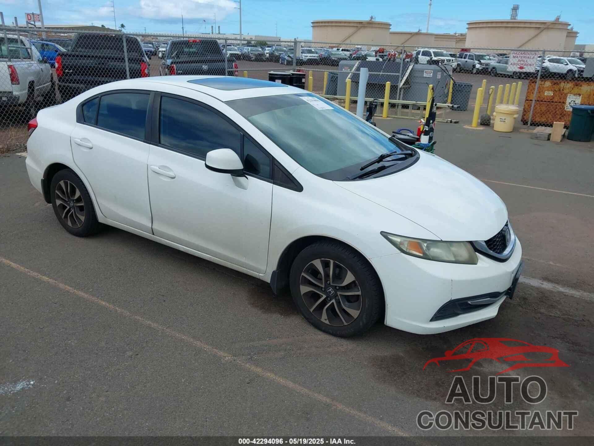 HONDA CIVIC 2013 - 19XFB2F88DE033158