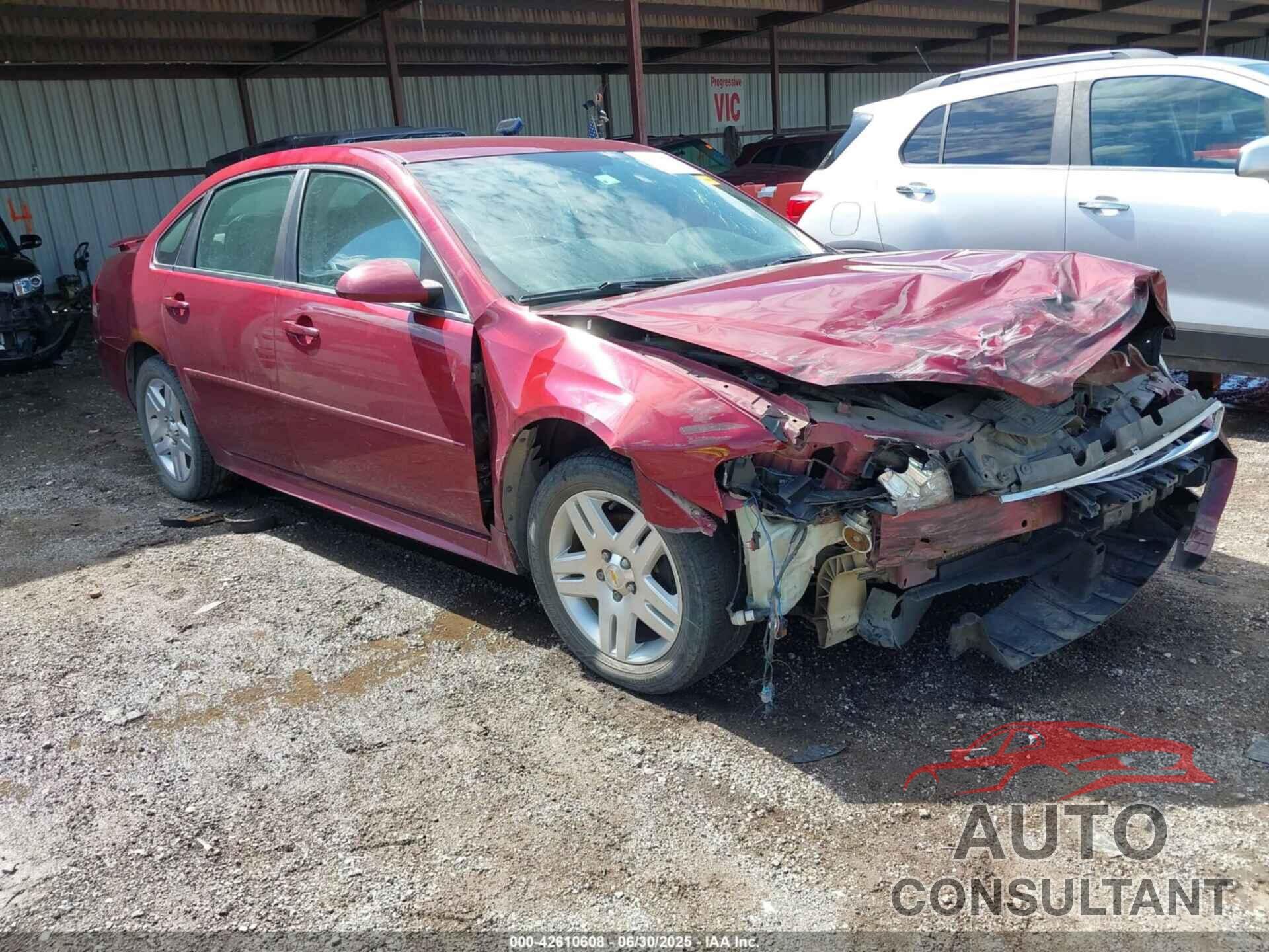 CHEVROLET IMPALA 2011 - 2G1WB5EK2B1196387